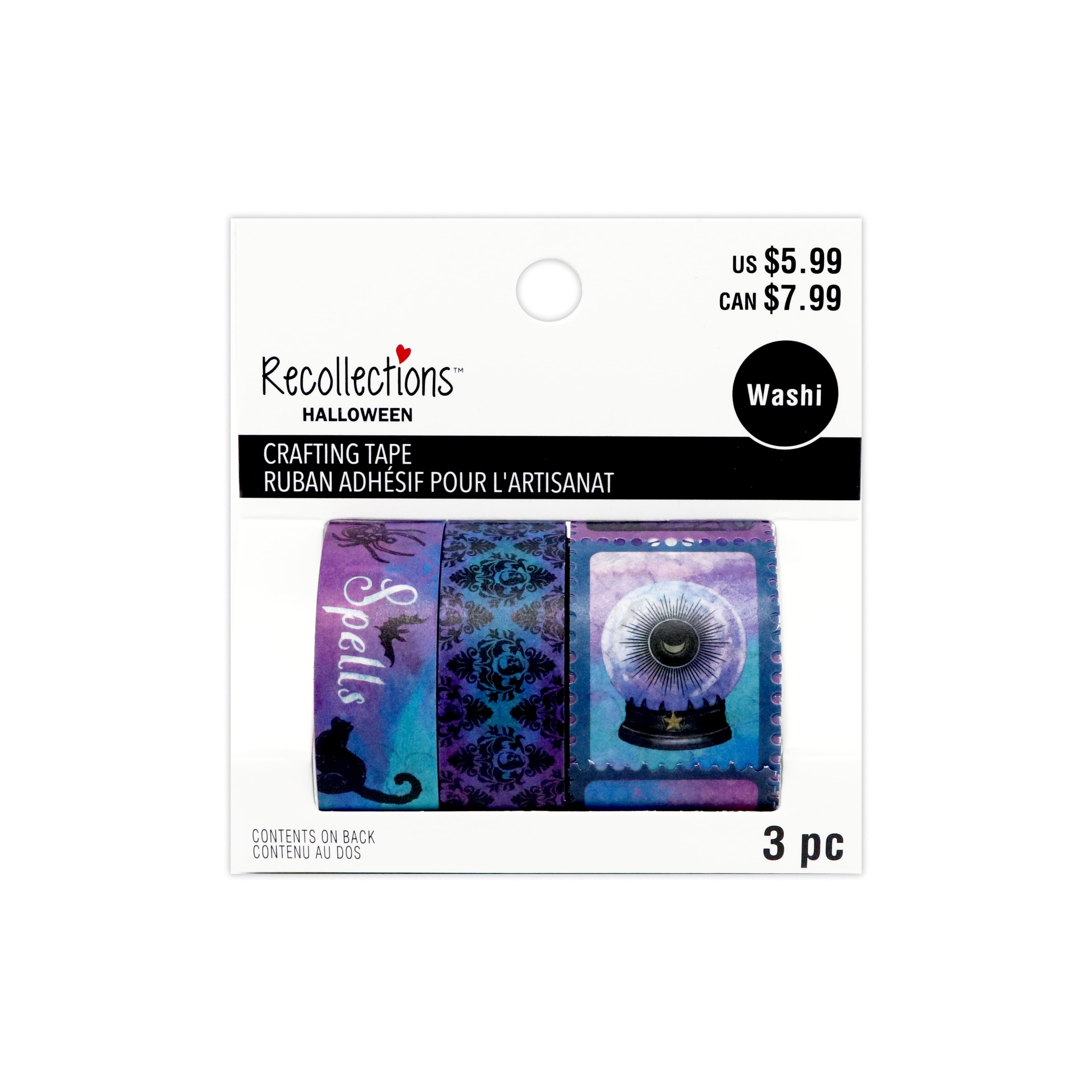 Iridescent Moon Washi Crafting Tape Set by Recollections&#x2122;