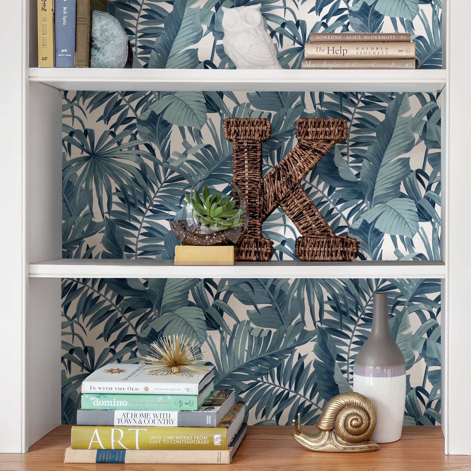 NuWallpaper Blue Maui Peel & Stick Wallpaper