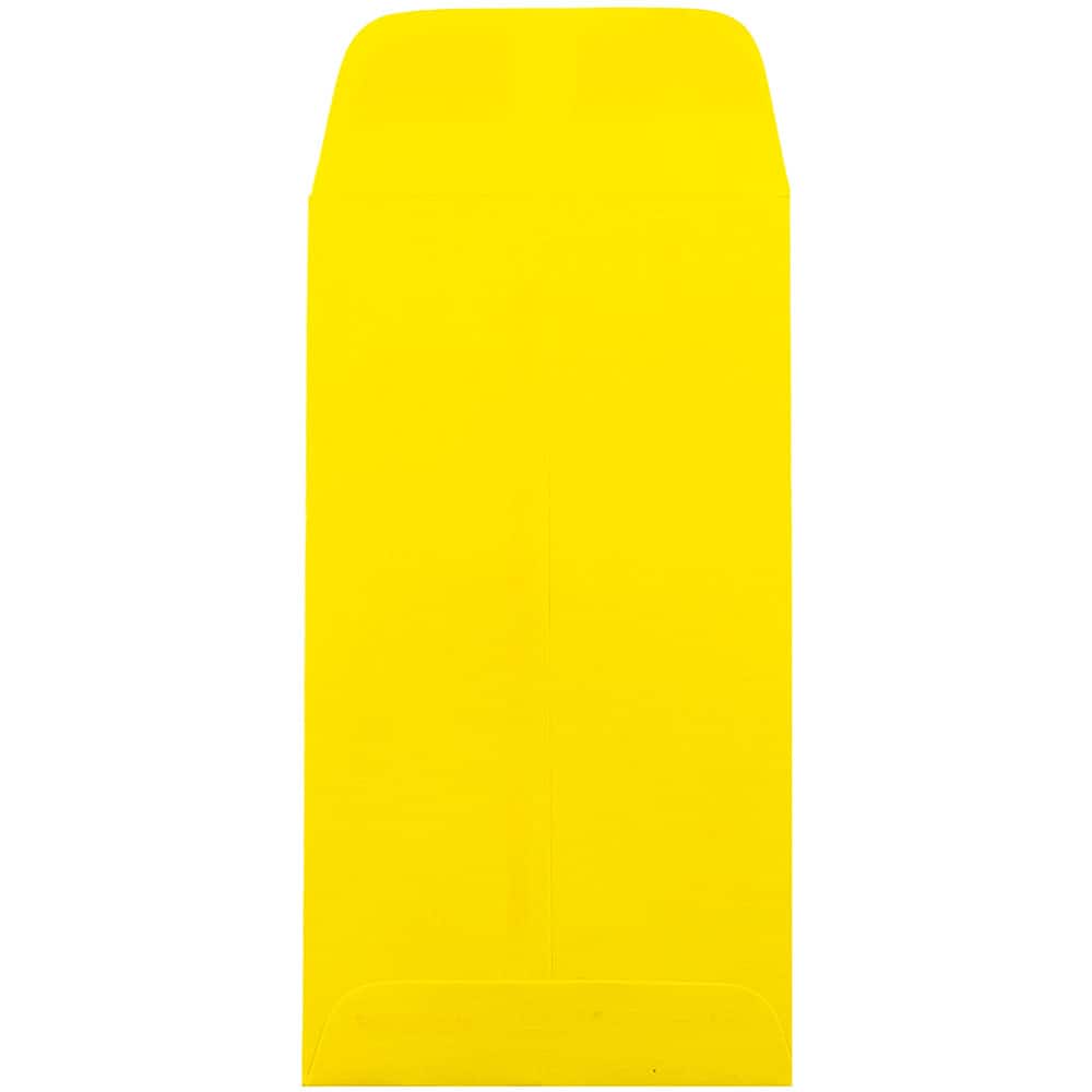 JAM Paper 3.5&#x22; x 6.5&#x22; Coin Business Envelopes, 50ct.