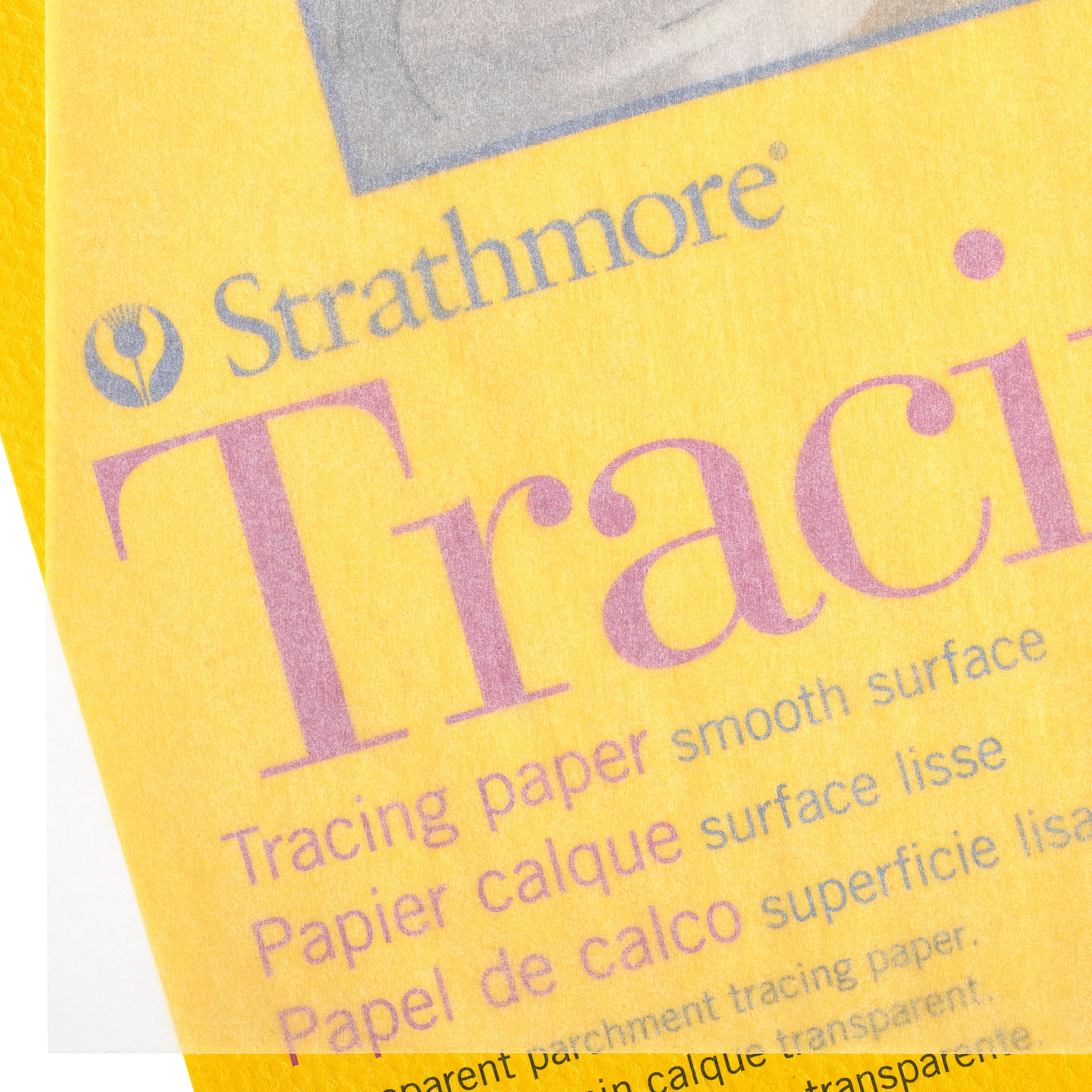 Strathmore Tracing Paper Pad, 300 Series, Tape-Bound, 50 Sheets, 9 x