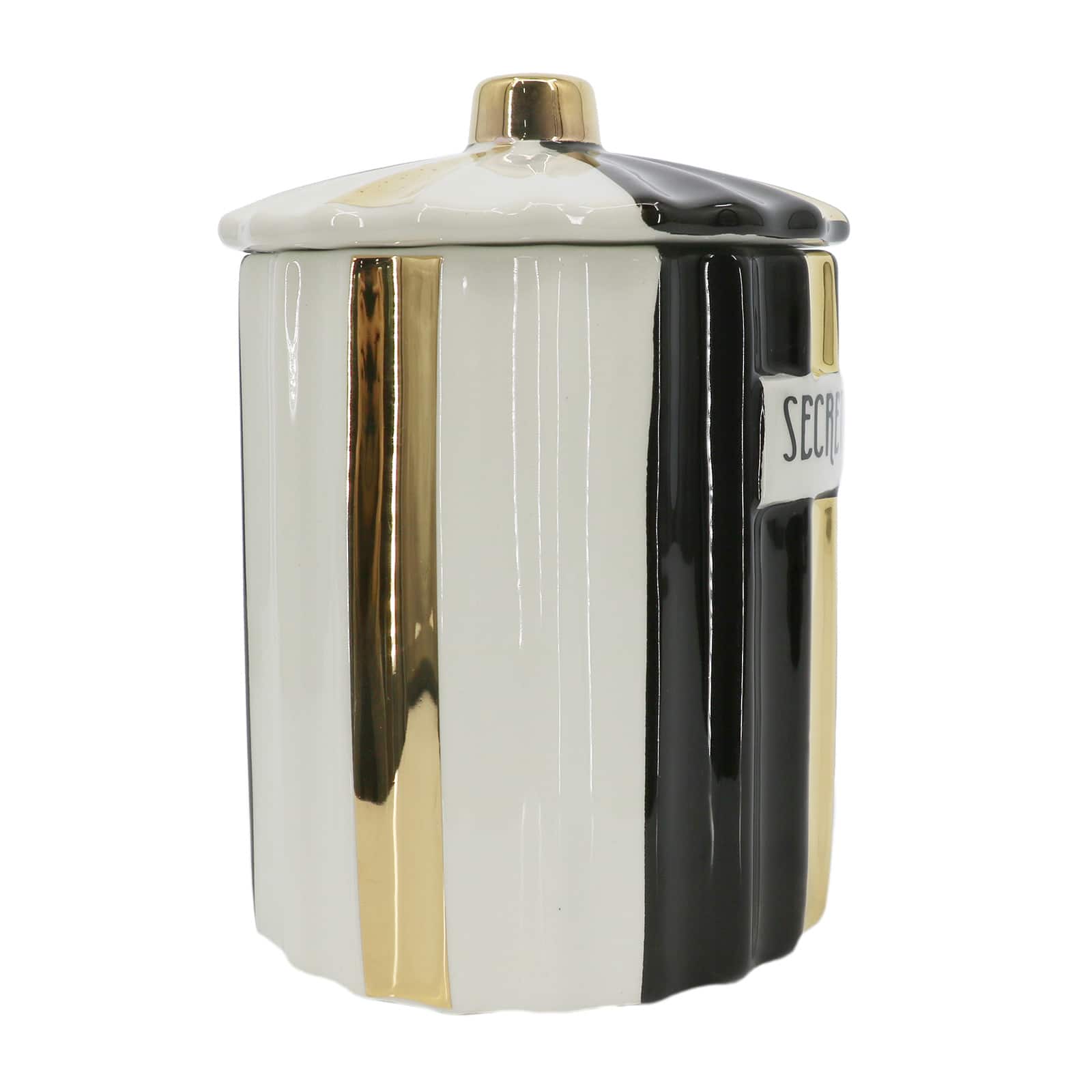 6&#x22; Secrets Ceramic Jar with Lid by Ashland&#xAE;