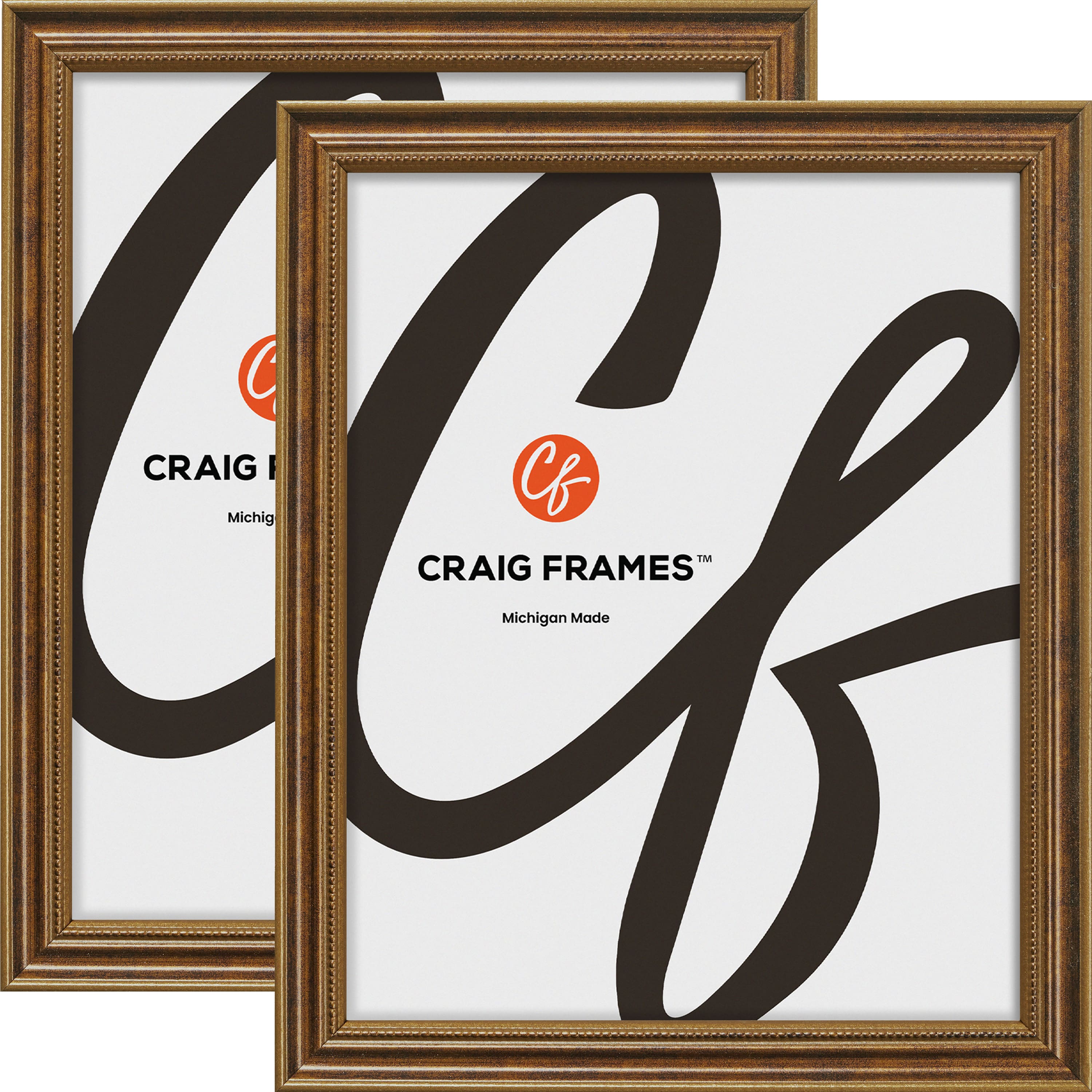 2 Pack Craig Frames Stratton Bronze Picture Frame