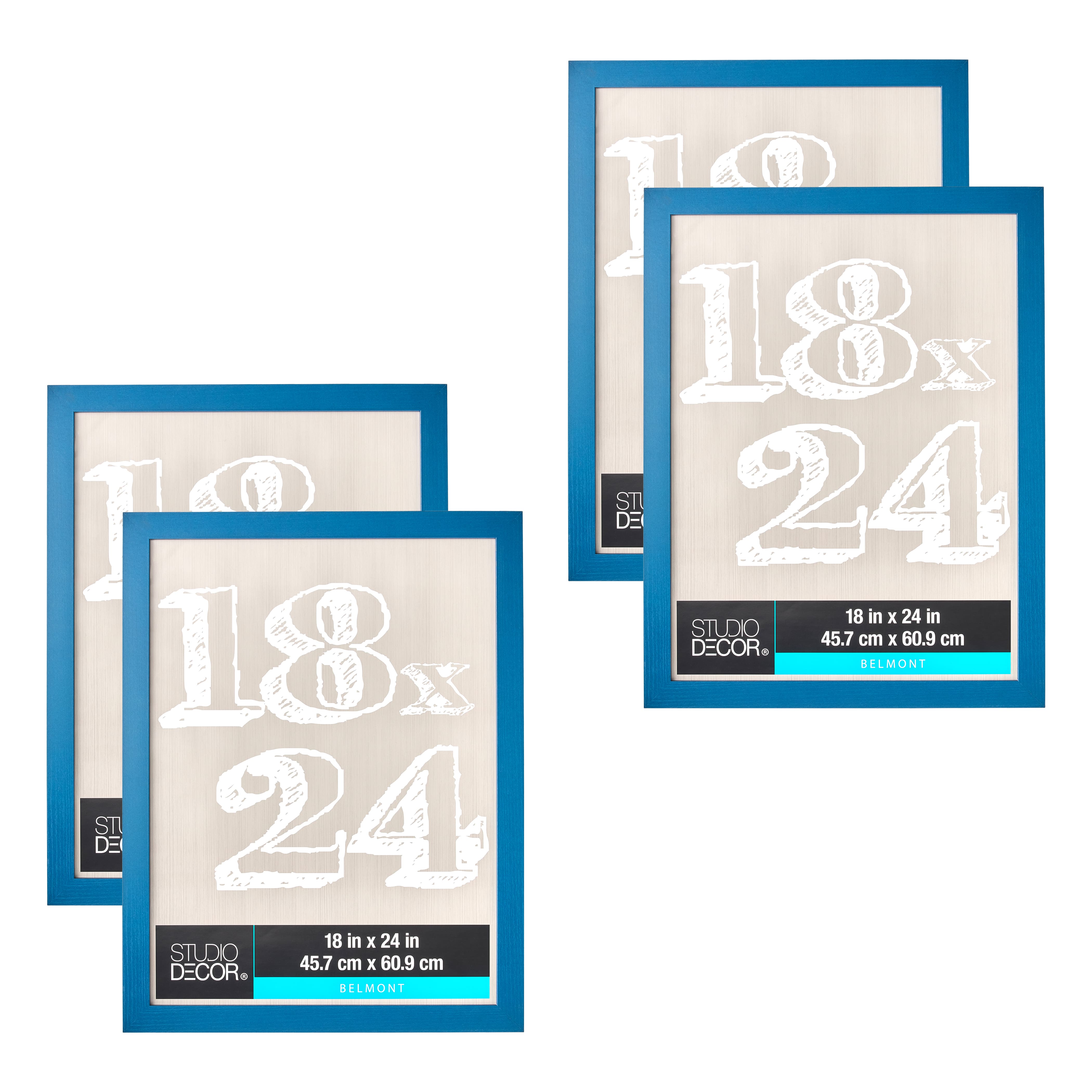 4 Pack: 18&#x22; x 24&#x22; Sapphire Blue Belmont Frame by Studio D&#xE9;cor&#xAE;