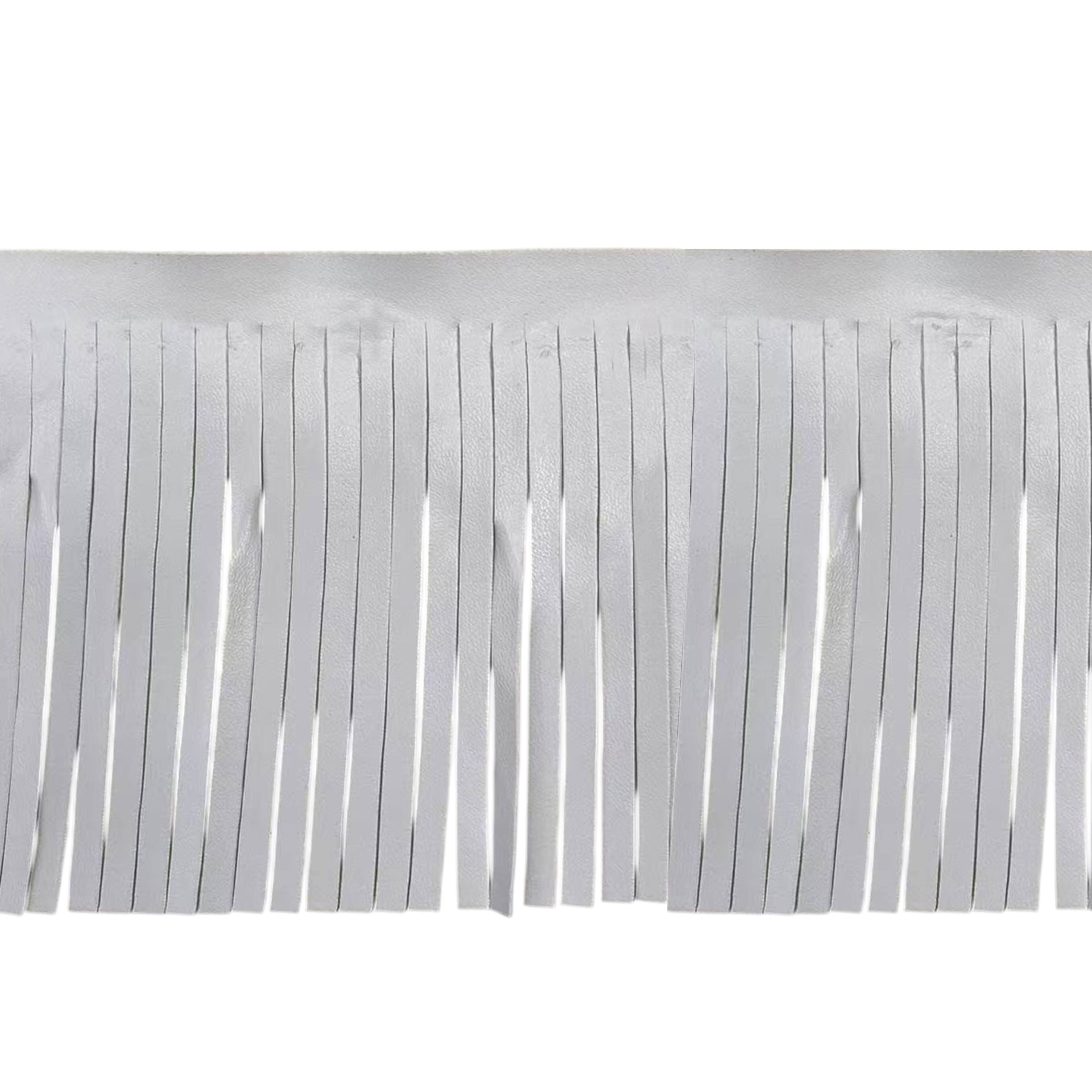 4" Faux Leather Fringe Trim  by Celebrate It®