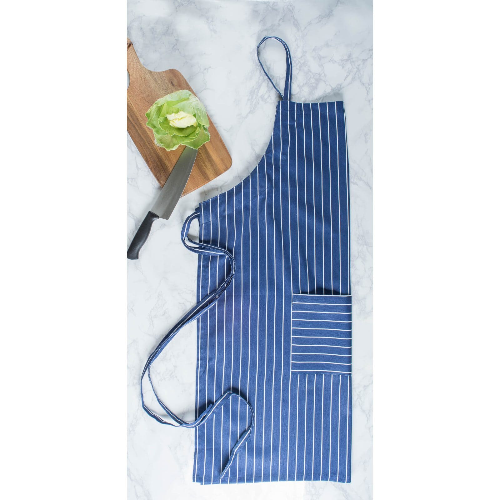 DII® Nautical Blue Pinstripe Chef Apron