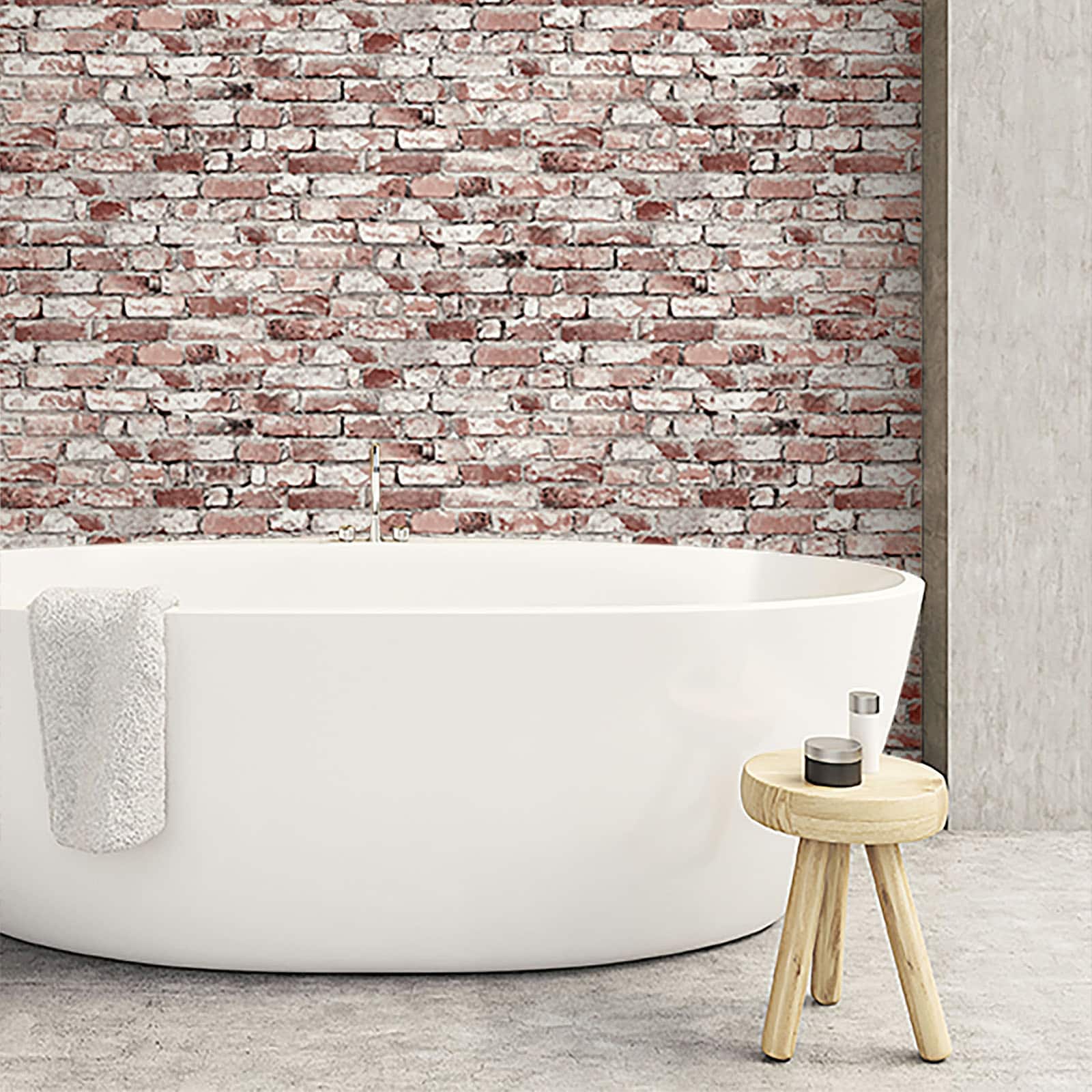 Surface Style Brickwork Peel & Stick Wallpaper
