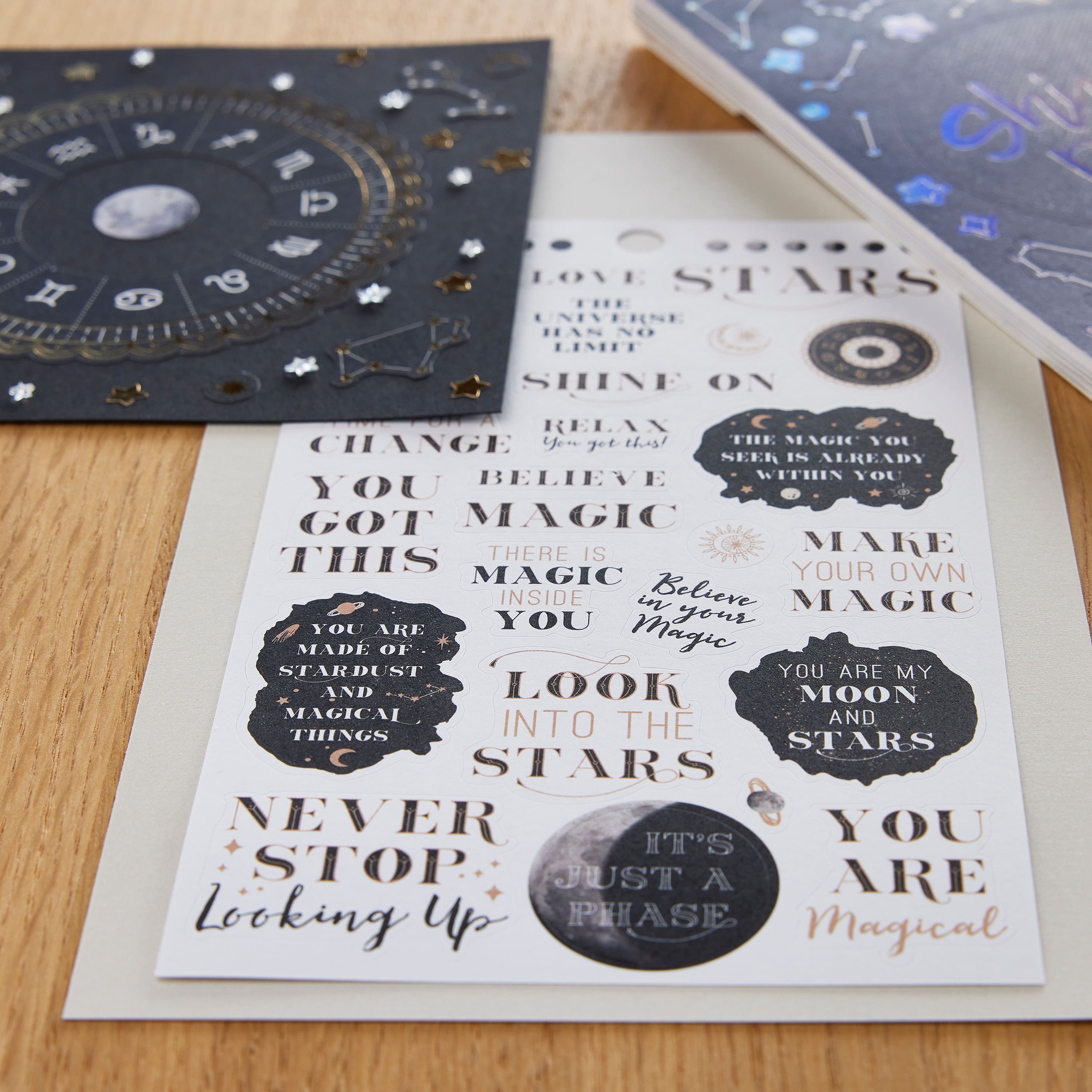 12 Pack: Aurora Space Stickers by Recollections&#x2122;