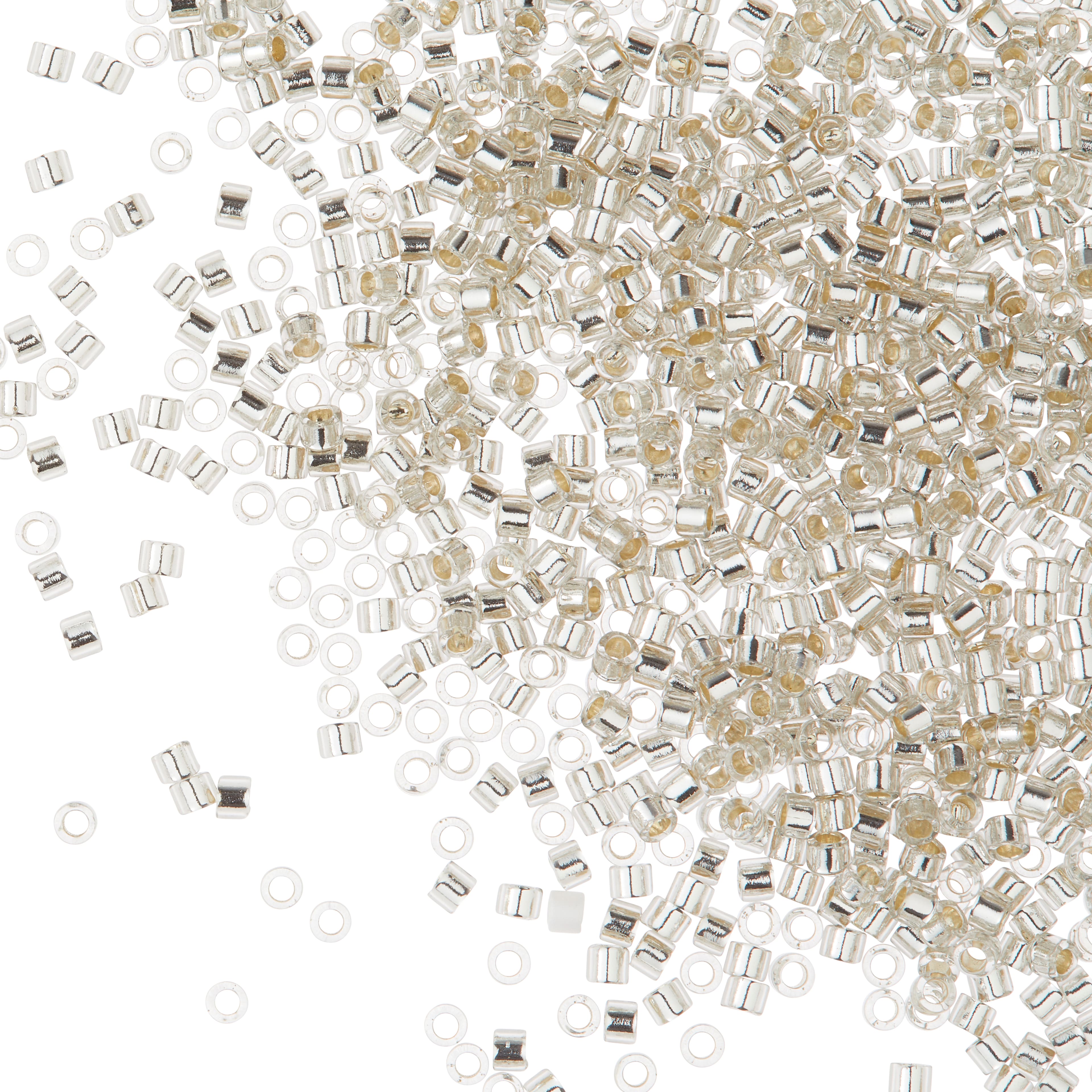 Miyuki® Delica Beads® Grey Glass Seed Beads, 11/0