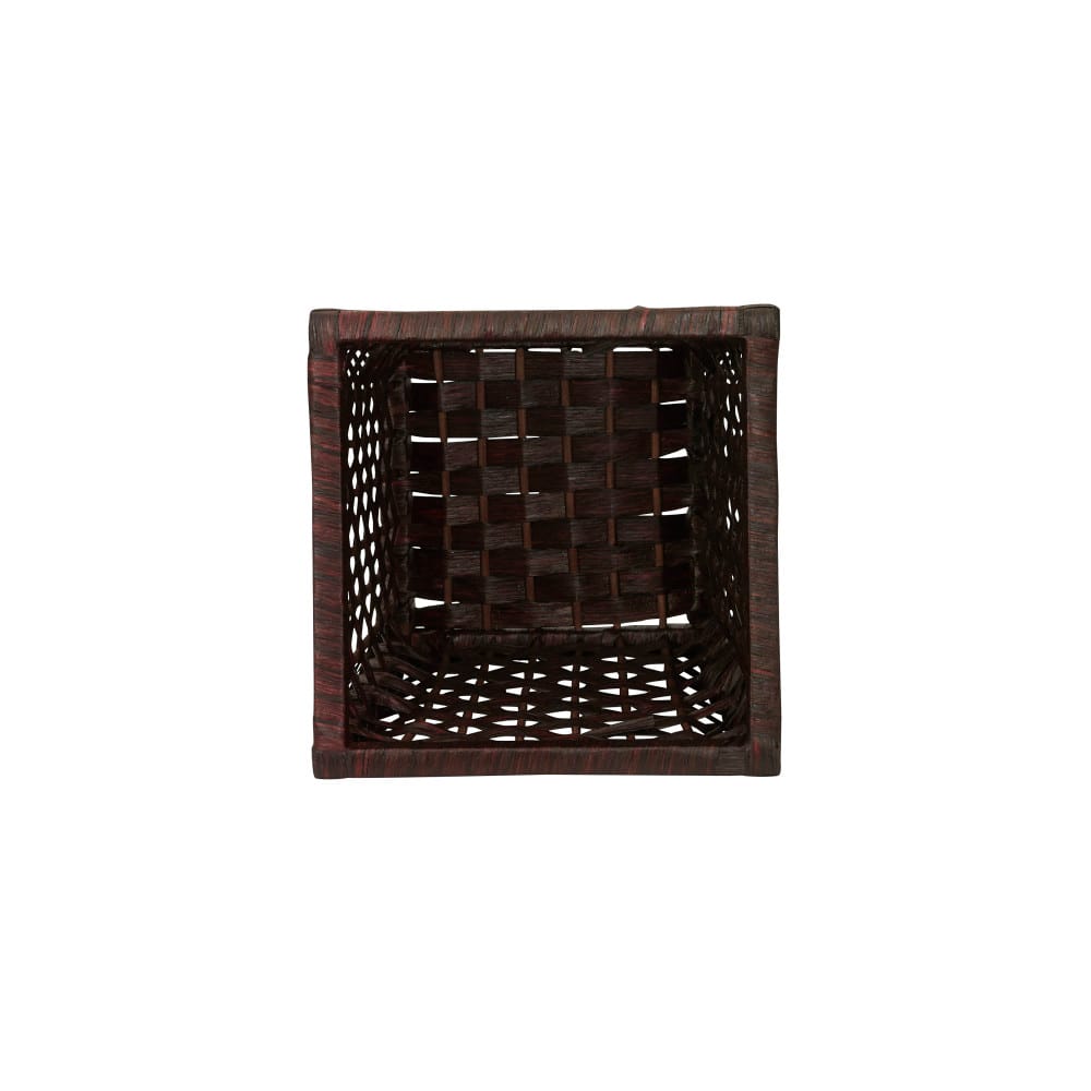 Household Essentials 10&#x22; Woven Square Waste Basket