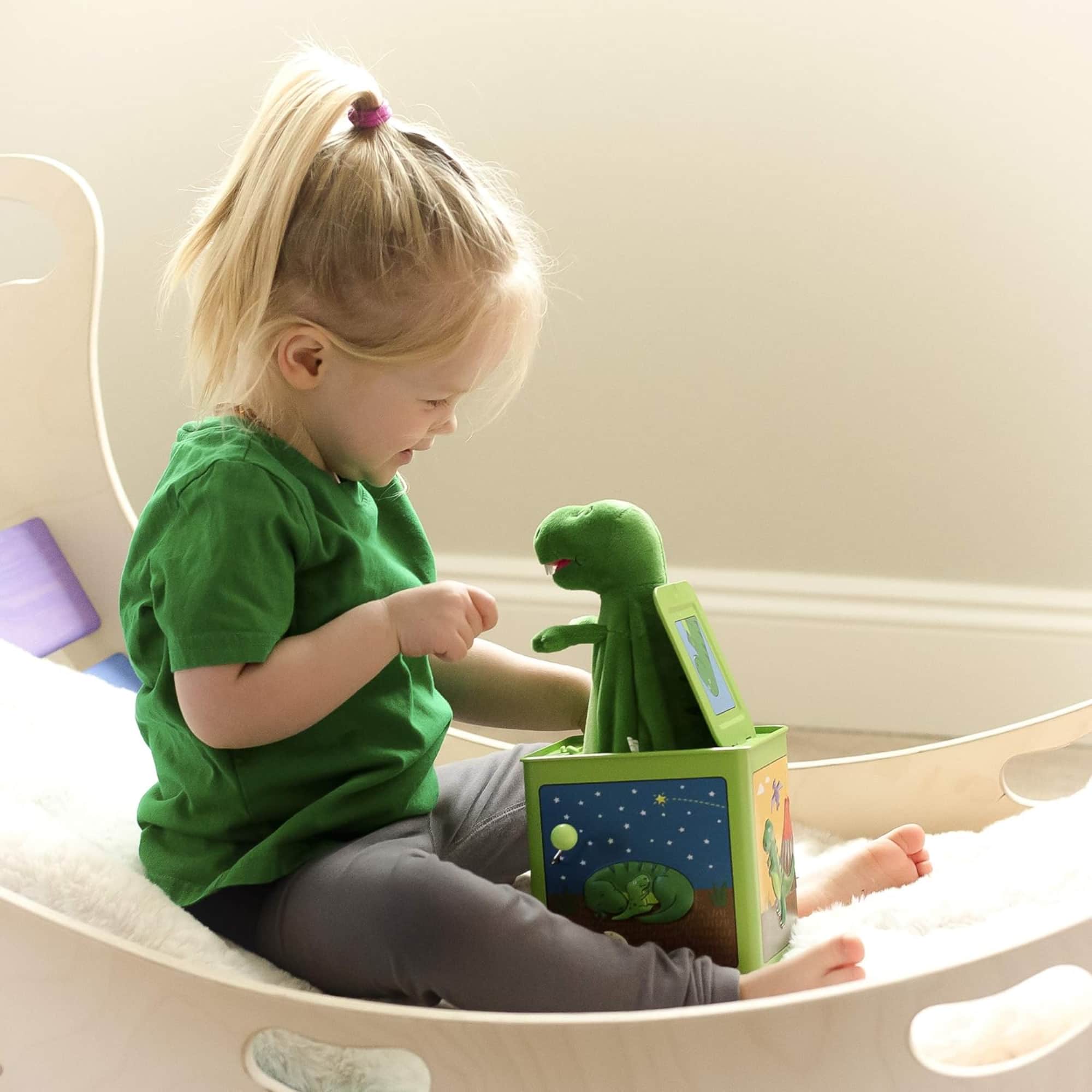 Jack Rabbit Creations Dinosaur Jack in the Box Toy