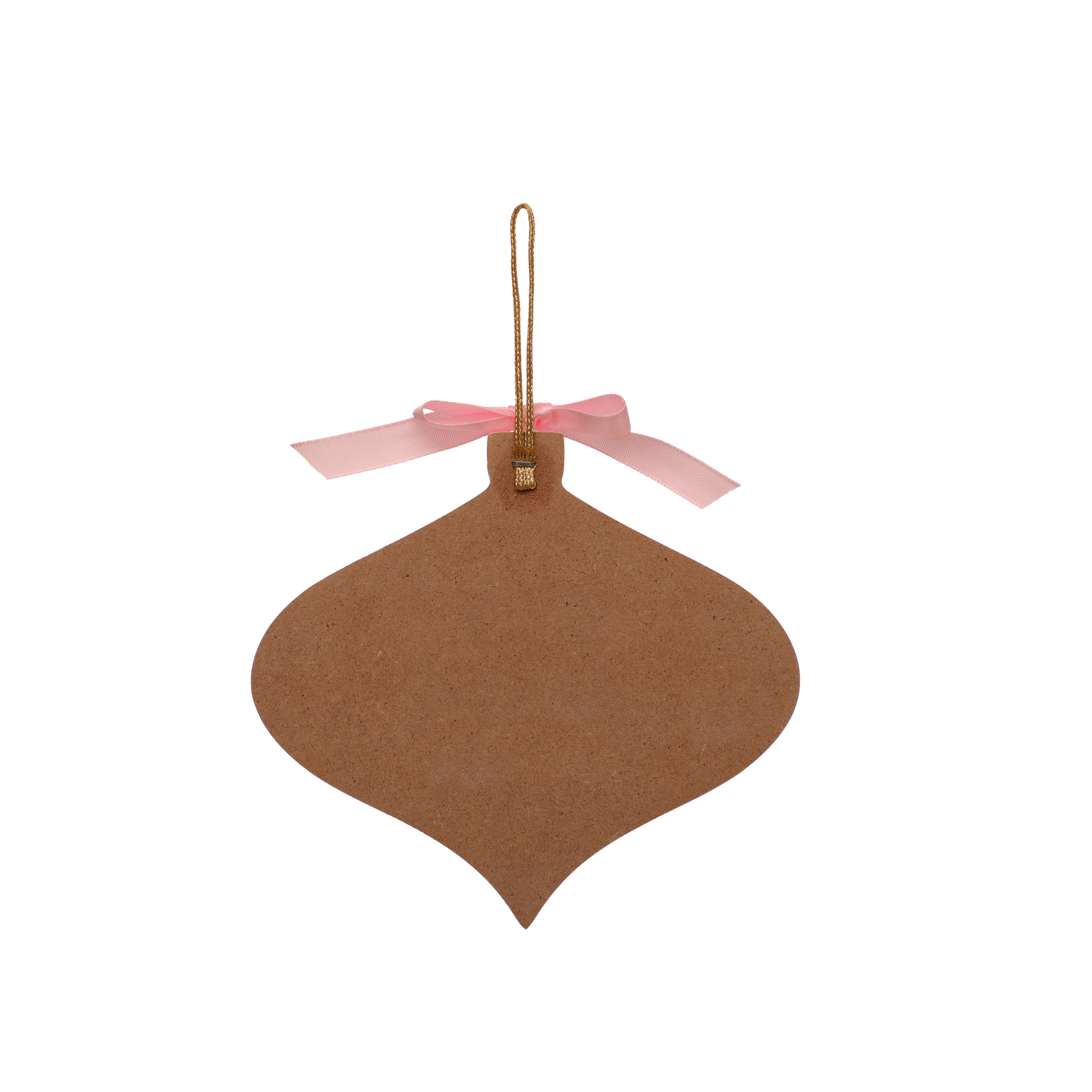 5&#x22; Pink &#x26; Green Stripes Holly Jolly Onion Ornament Wall D&#xE9;cor by Ashland&#xAE;