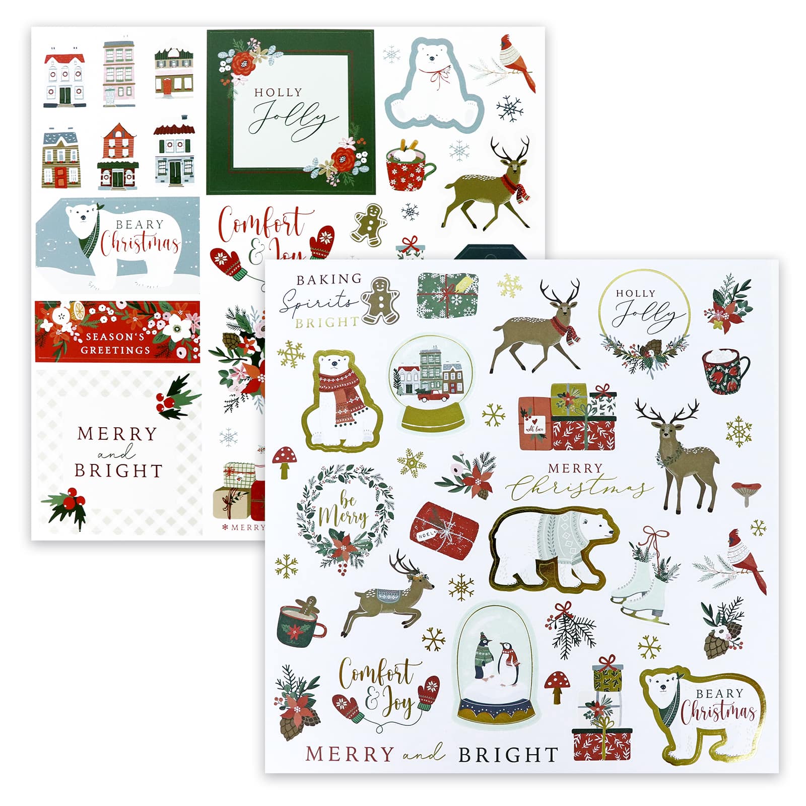 12 Pack: Winter Wonderland Stickers by Recollections™