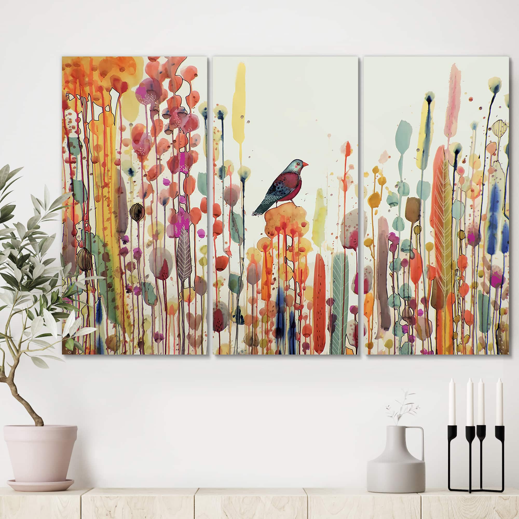 Designart - Joie De Vivre - Cottage Premium Canvas Wall Art