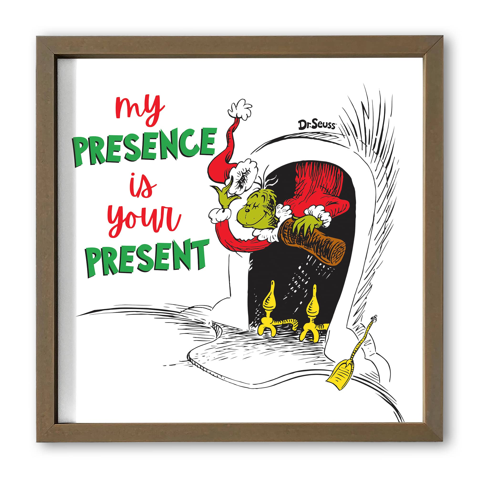 Grinch Framed Wall high quality Decor