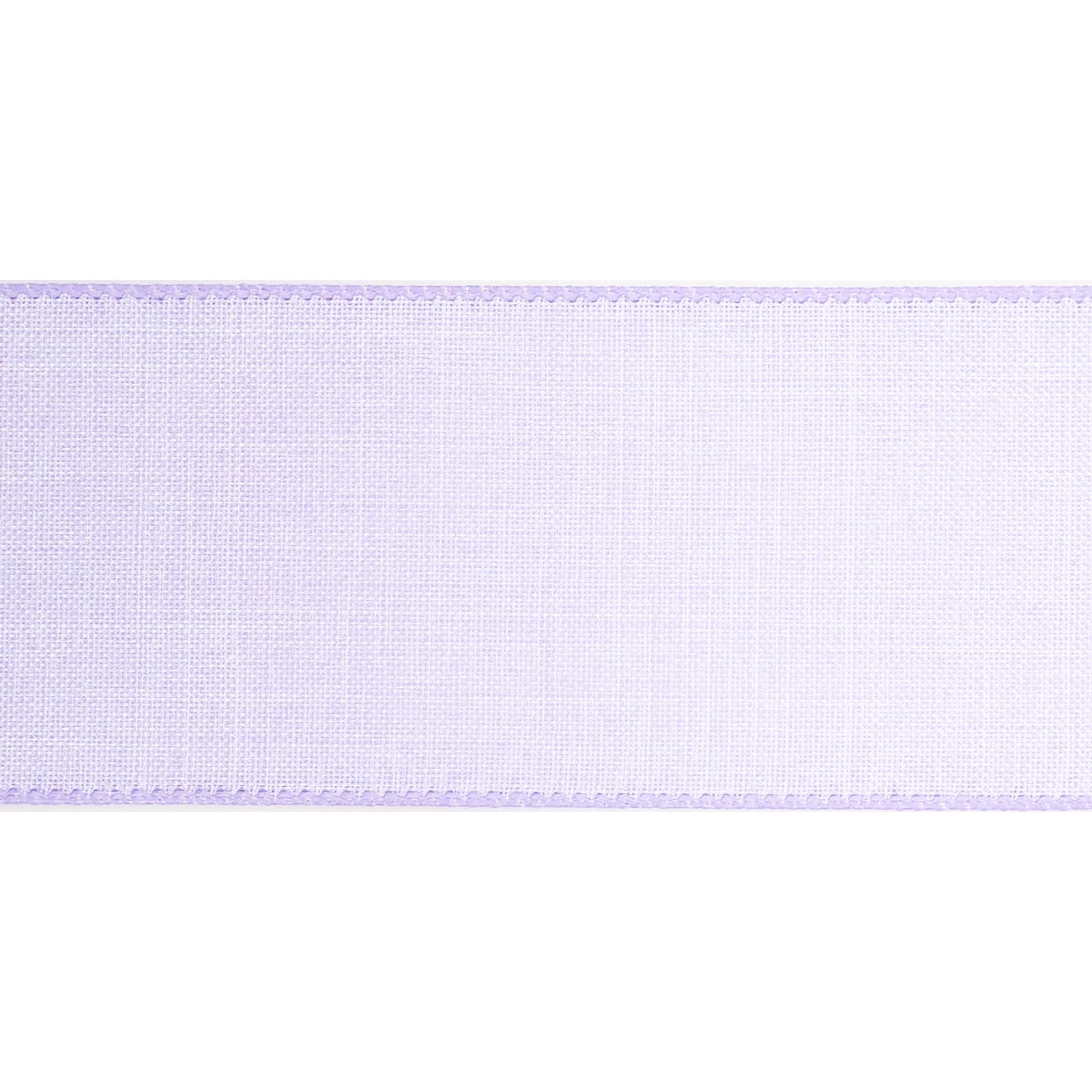 12 Pack: 2.5&#x22; x 25ft. Faux Linen Wired Ribbon by Celebrate It&#x2122; D&#xE9;cor