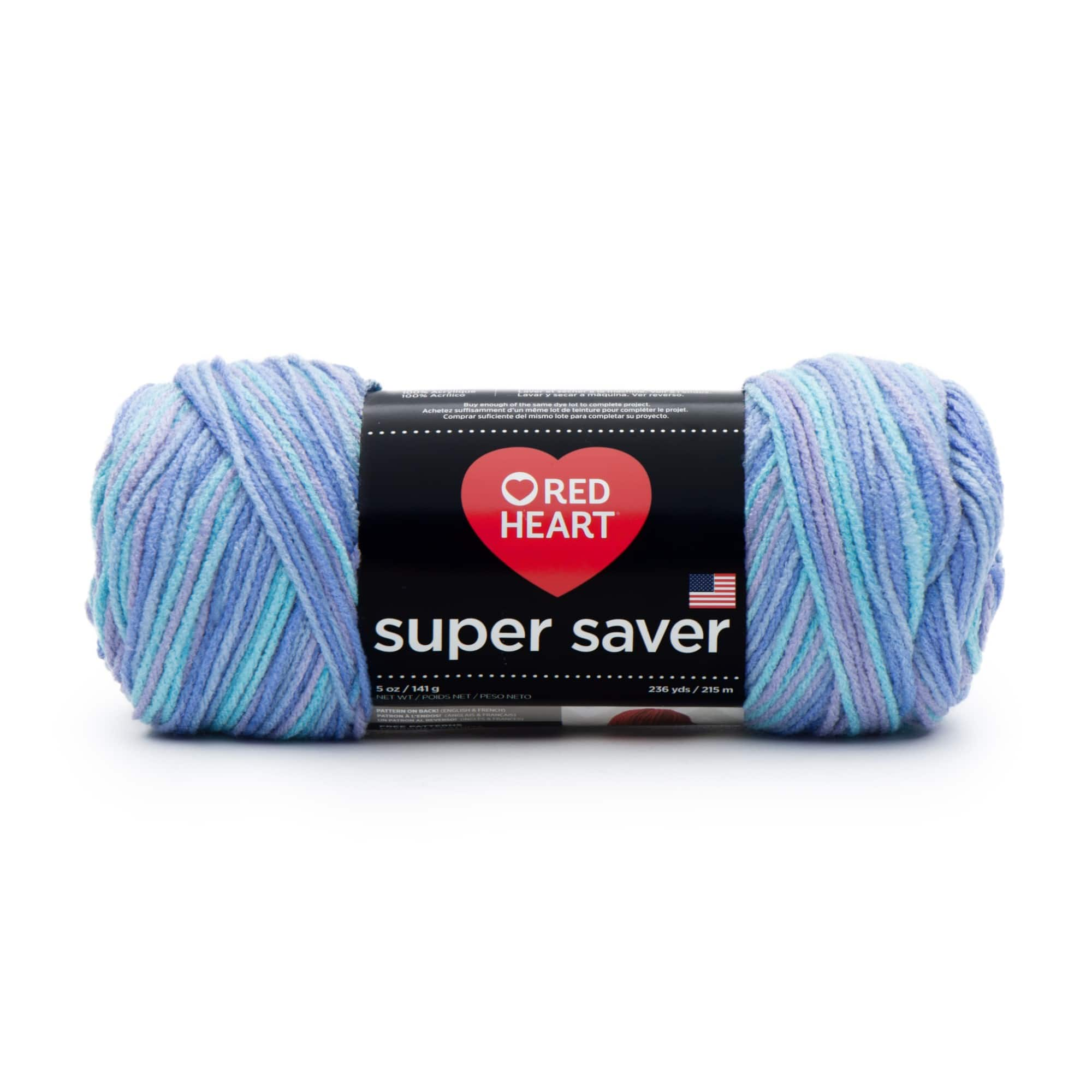 Red Heart® Super Saver® Prints, Multis & Flecks Yarn | Michaels