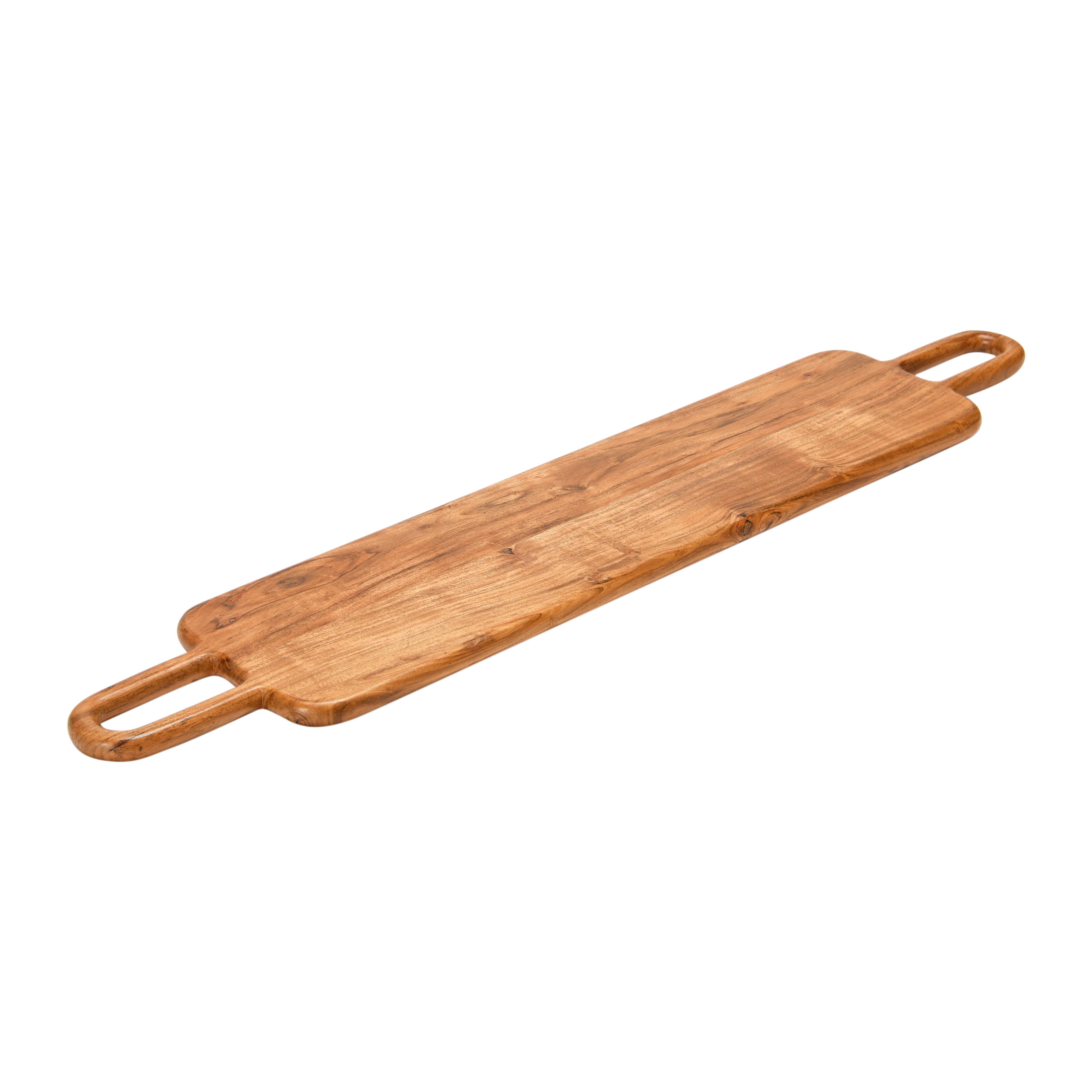 Hello Honey&#xAE; 32&#x22; Acacia Wood Serving Board with Handles