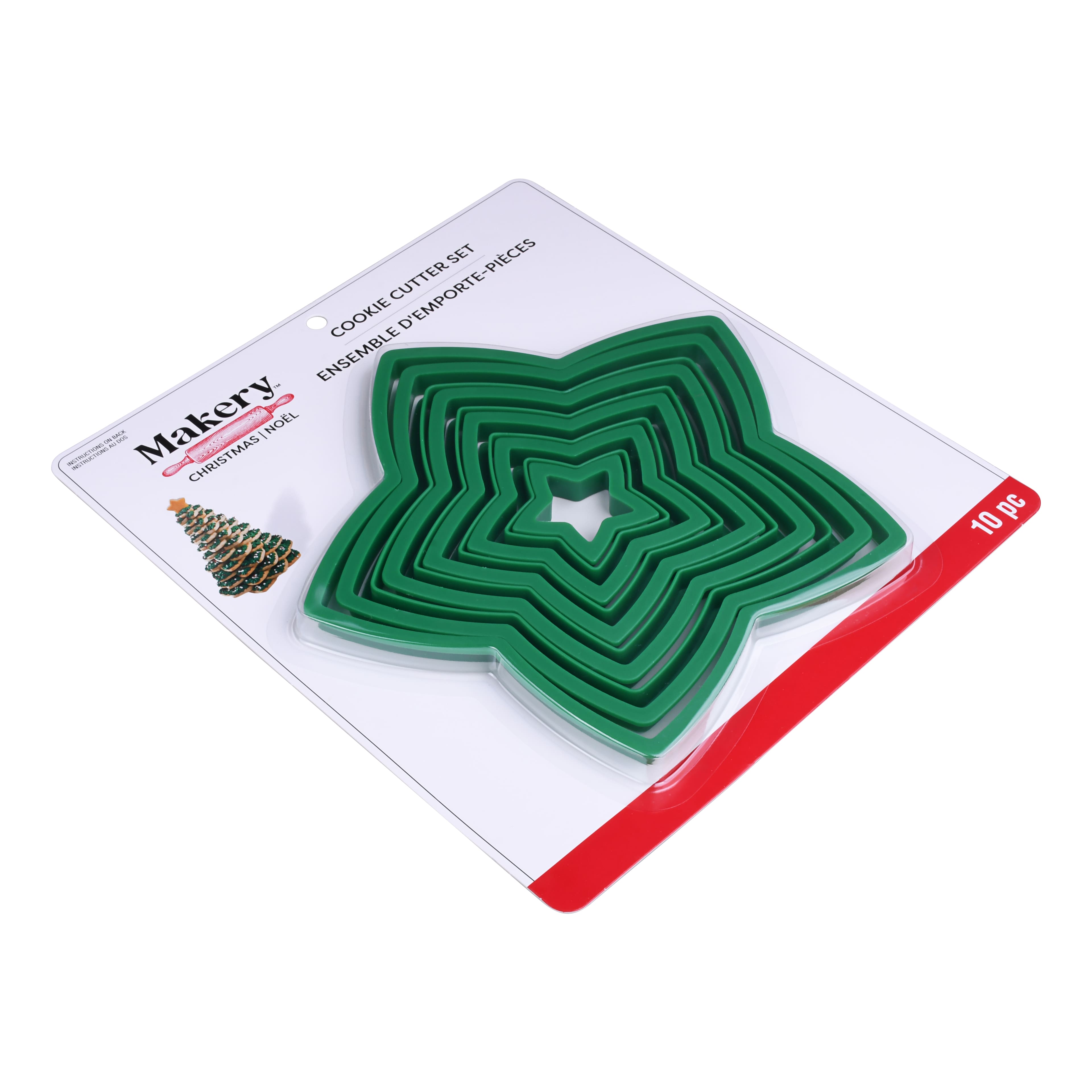 Plastic Star Nested Cookie Cutter Set by Makery&#x2122;