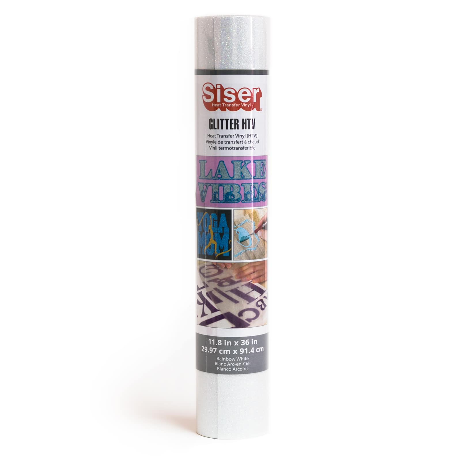 8 Pack: Siser® Glitter Heat Transfer Vinyl