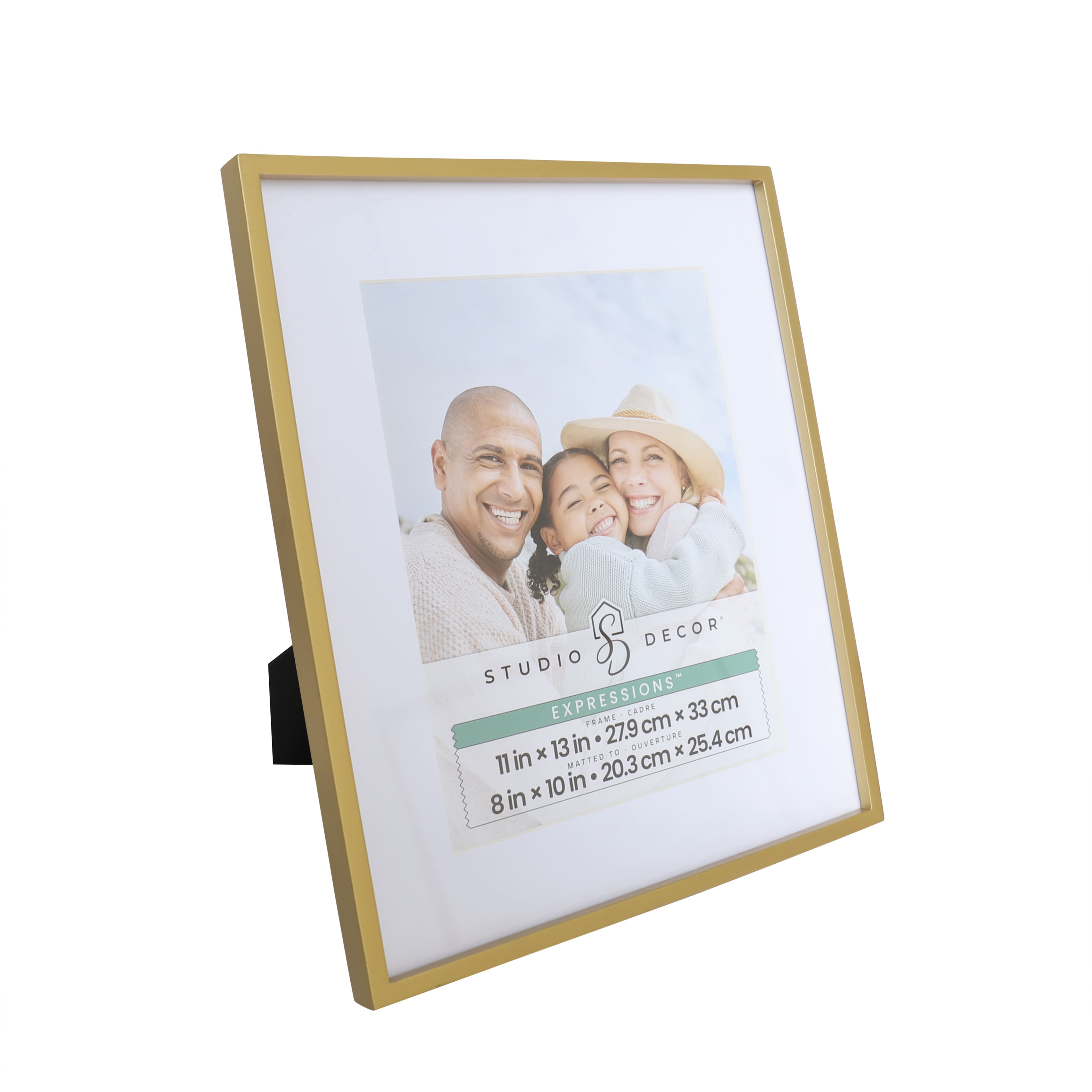 Expressions&#x2122; Gold Sydney Frame with Mat by Studio D&#xE9;cor&#xAE;