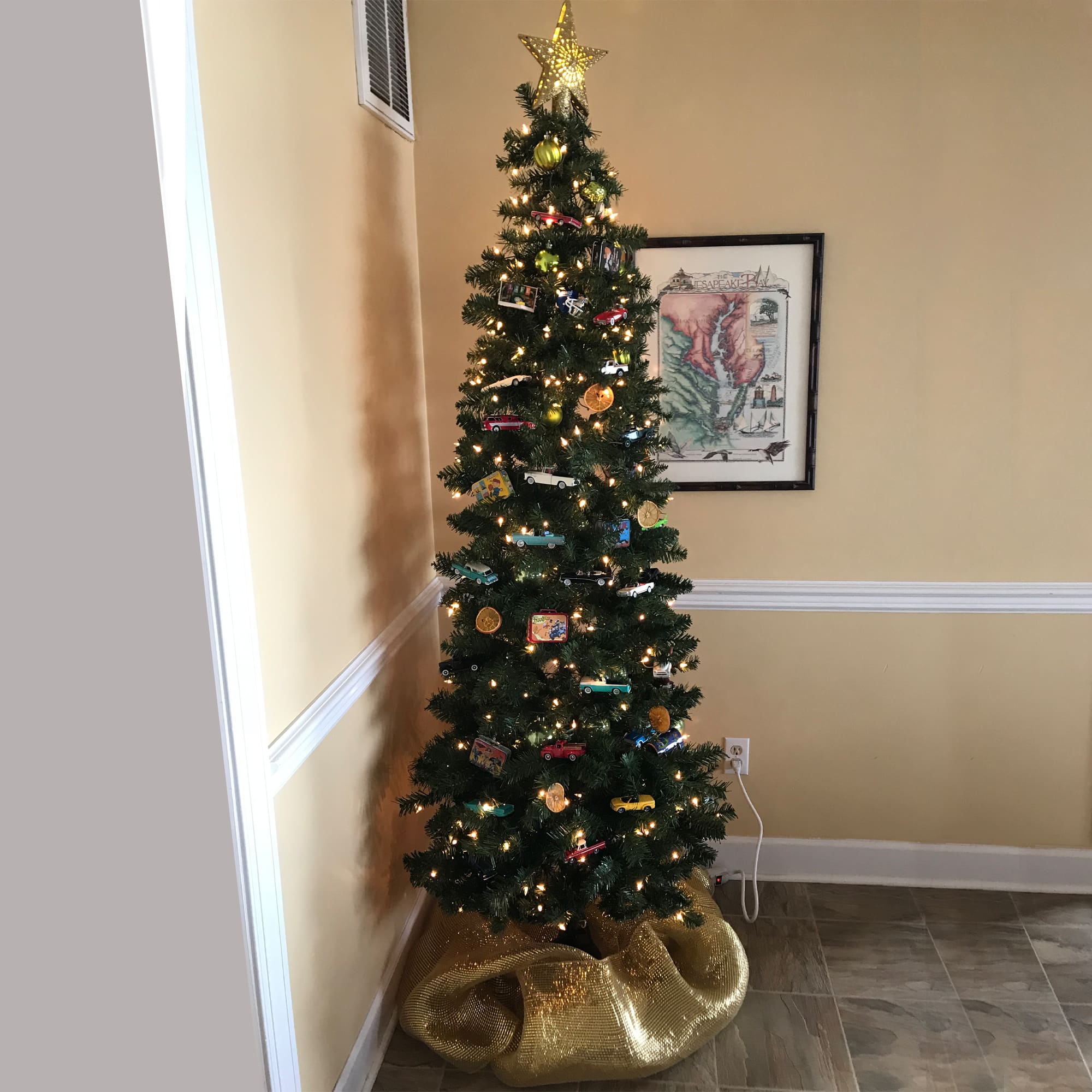 7.5ft. Pre-Lit Real Touch™️ Northwood Noble Fir Artificial Christmas Tree, Clear Lights