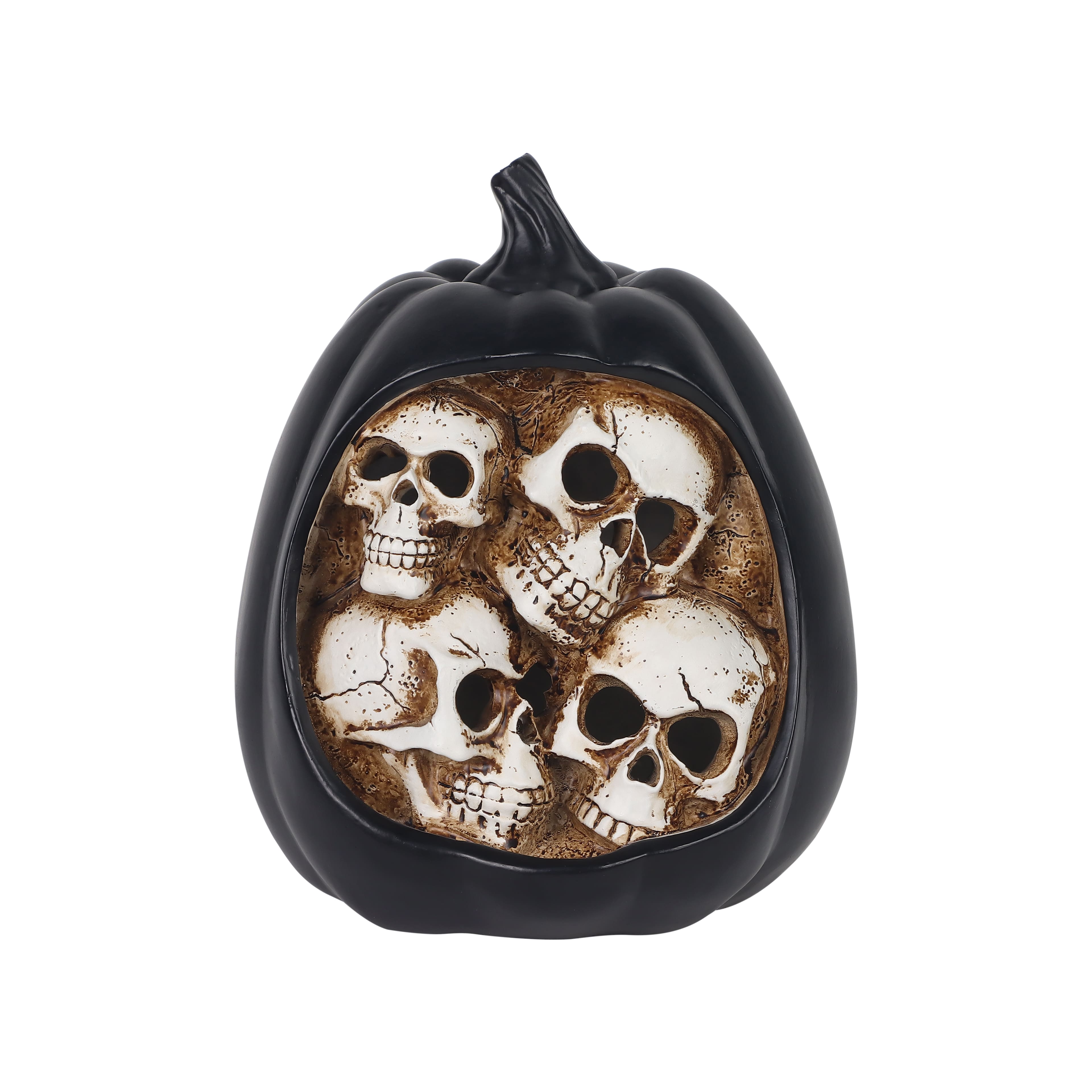 7&#x22; Skull Pumpkin LED Tabletop Accent by Ashland&#xAE;