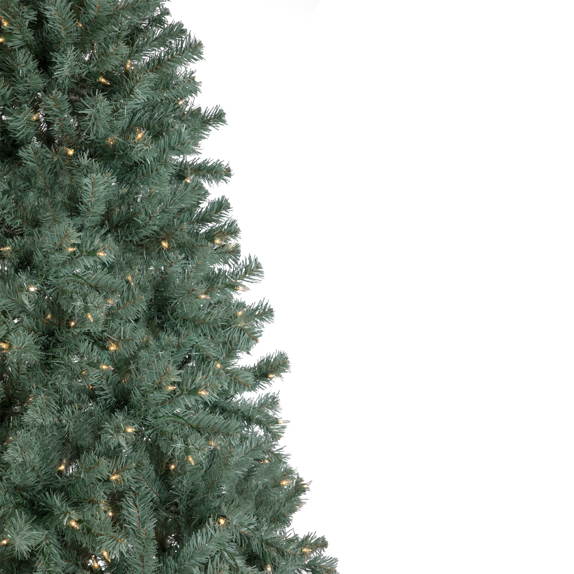 7.5ft. Pre-Lit Colorado Blue Spruce Artificial Christmas Tree, Clear Lights
