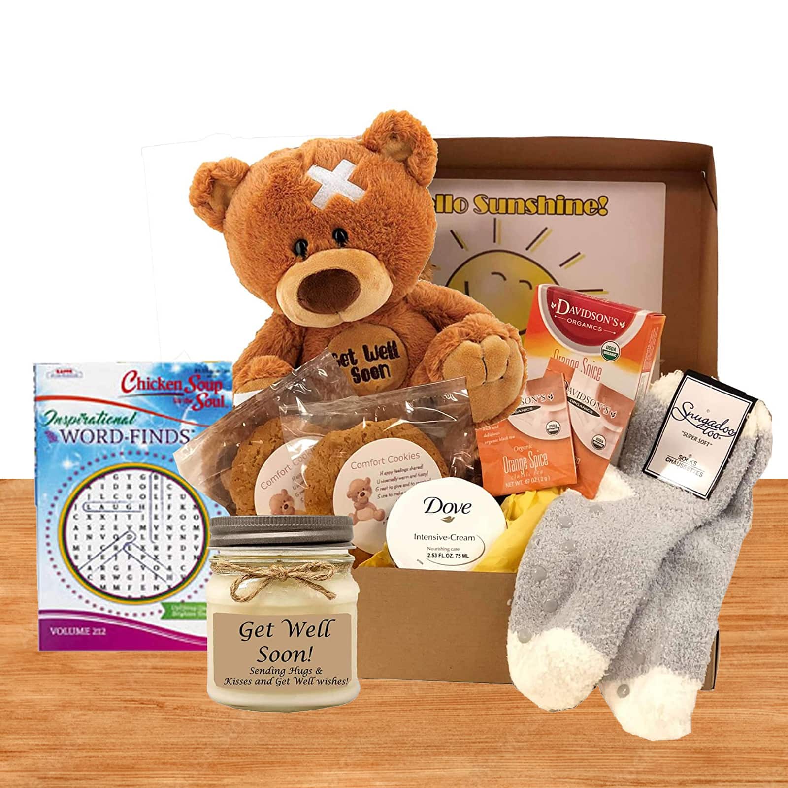 Gift Basket A Touch of Get Well Soon Sunshine Care Package