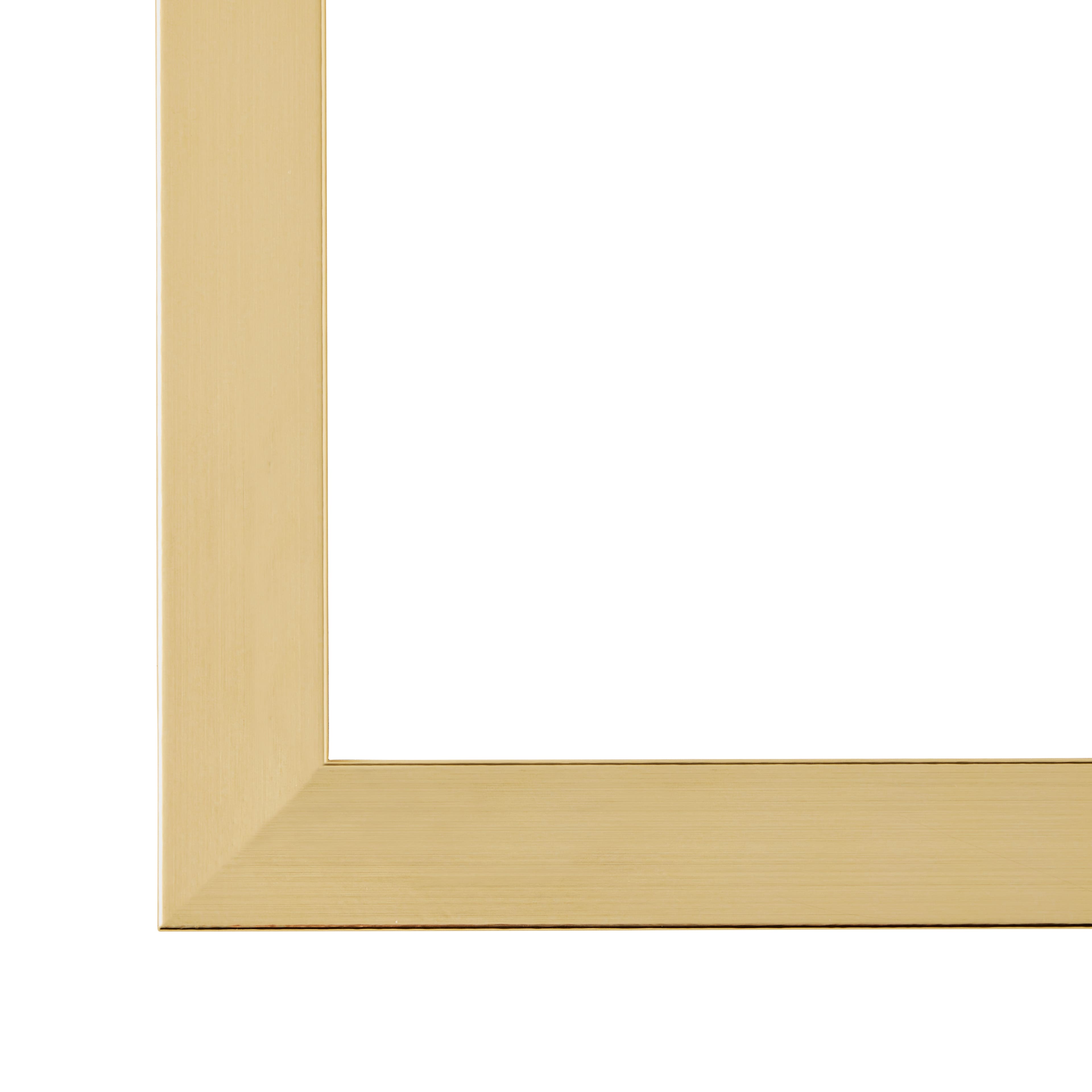 8 Pack Gold Metallic Frame with Mat, Belmont by Studio Décor® Wall