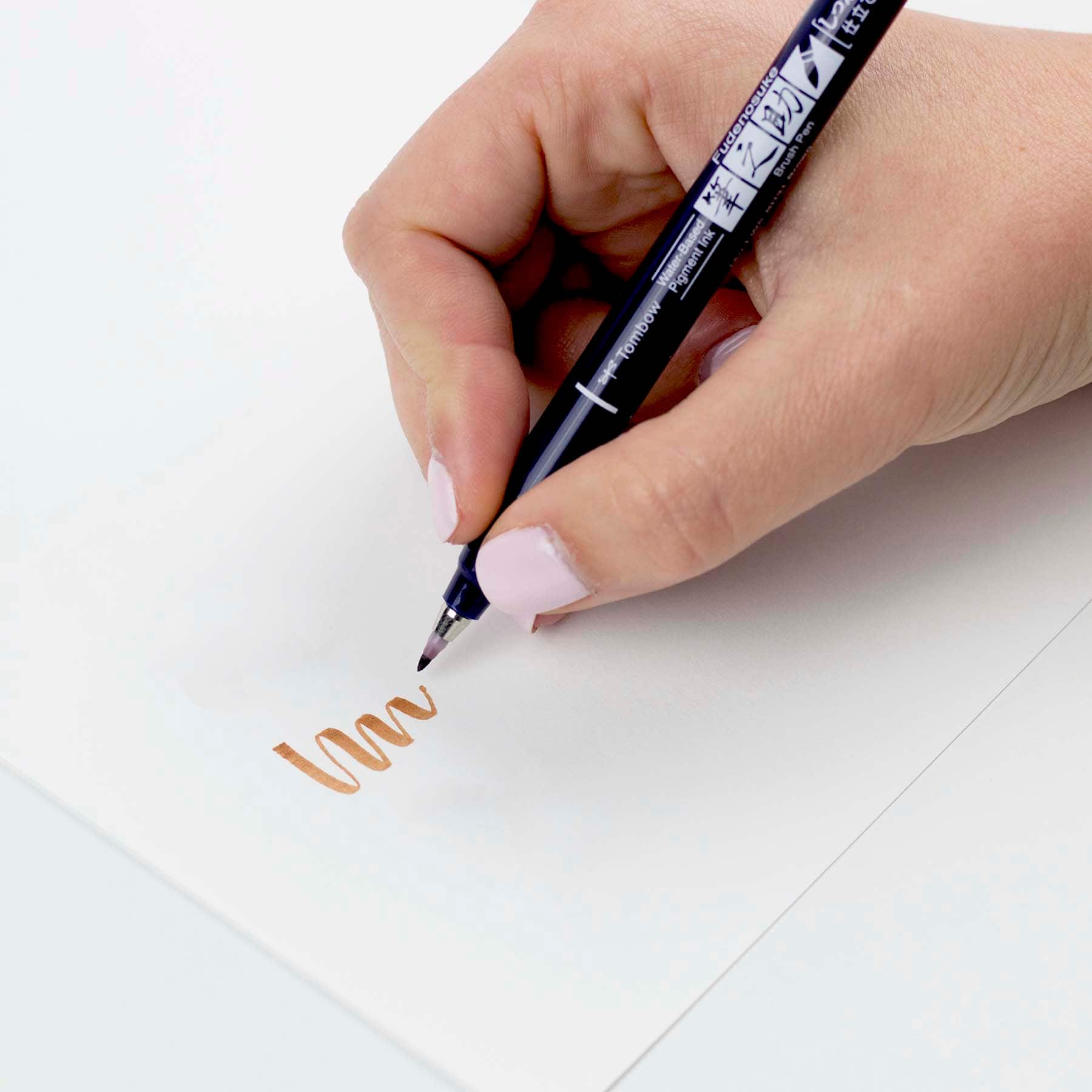 Tombow Fudenosuke Hard Tip Brush Pen