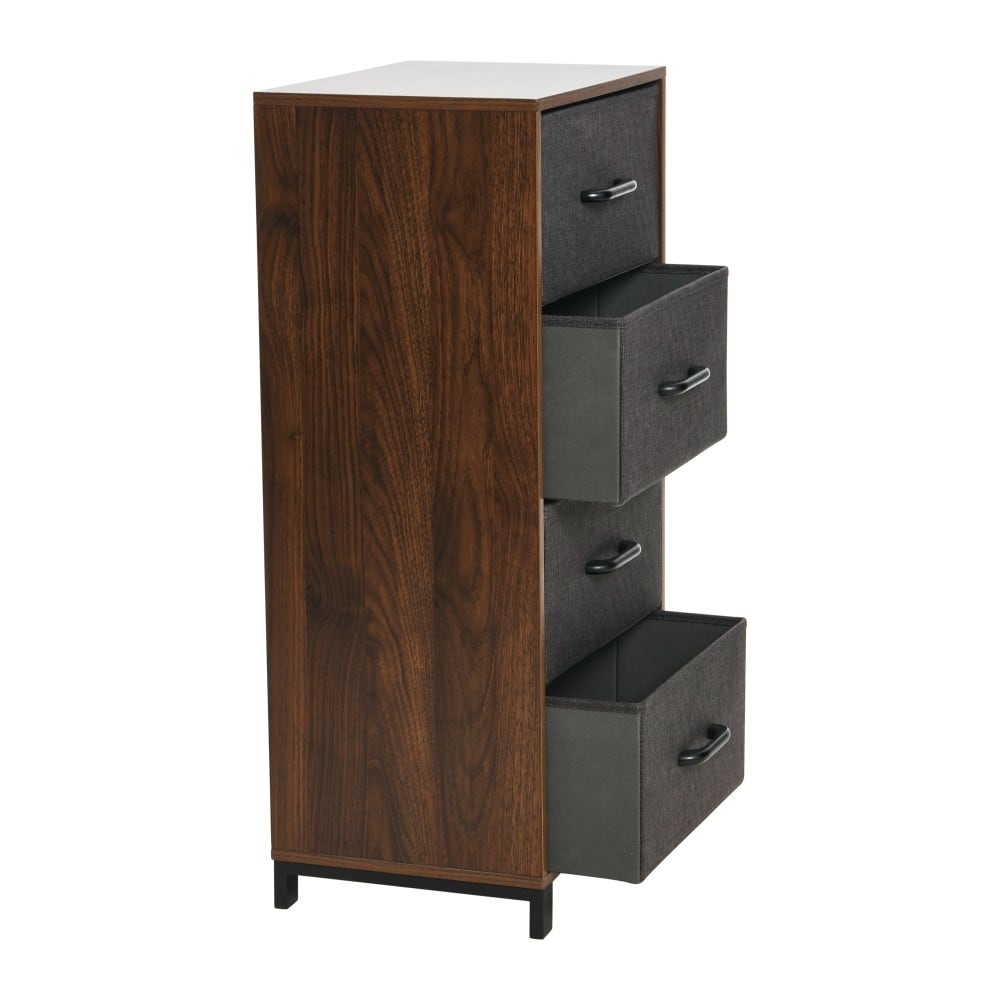 Household Essentials 33&#x22; 4-Drawer Dresser