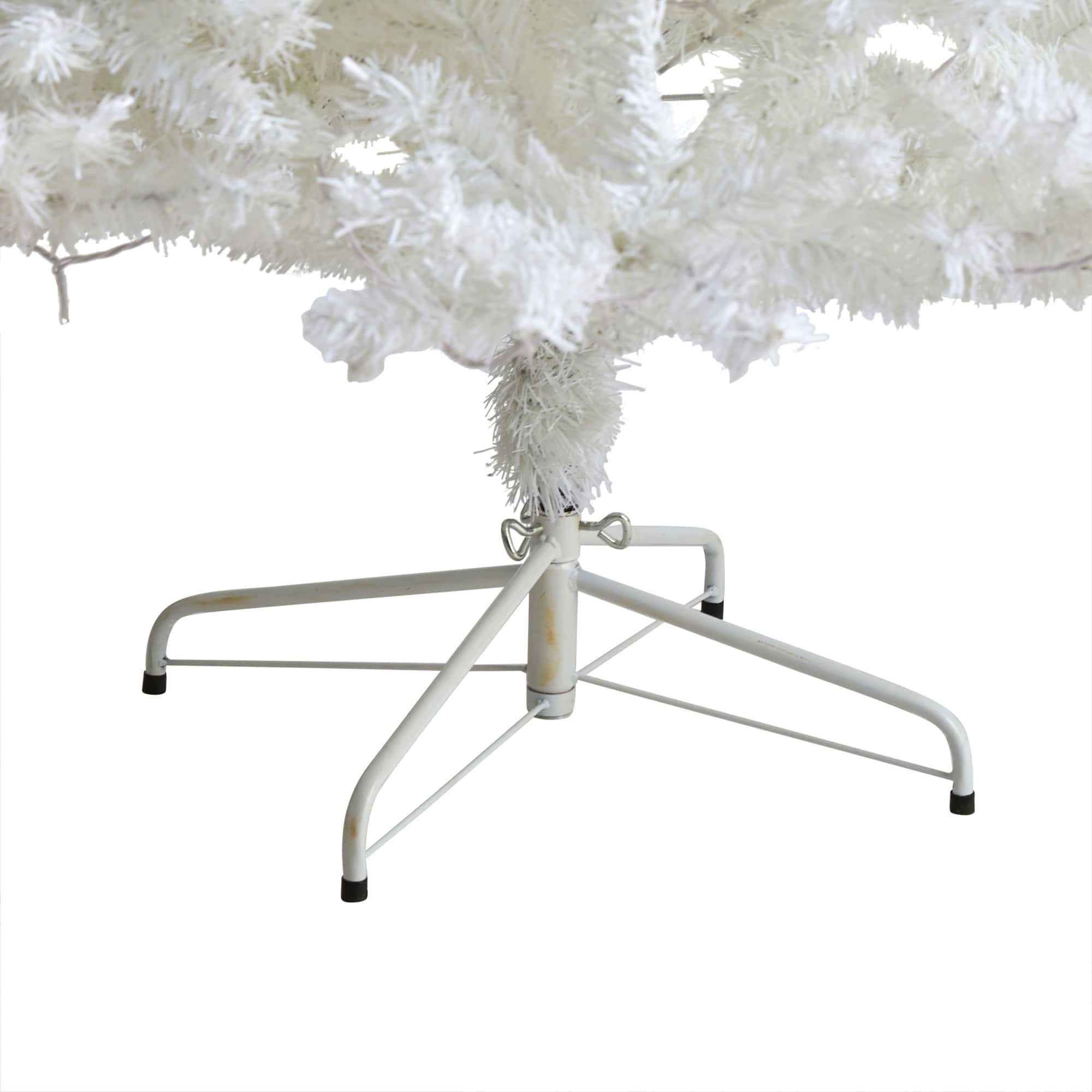 8ft. Unlit White Artificial Christmas Tree