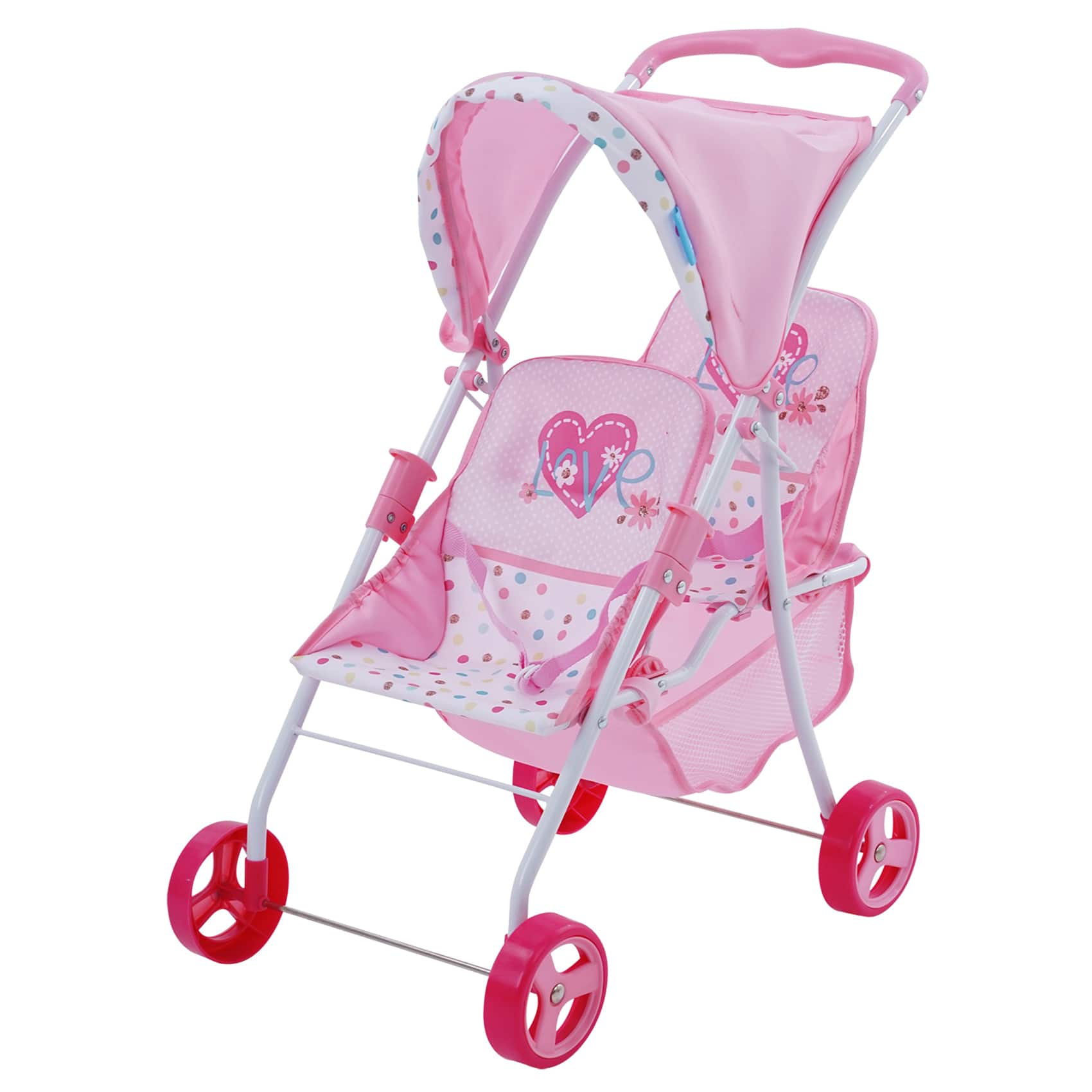 Hauck Love Heart Pretend Play Twin Baby Dolls Stroller | Michaels