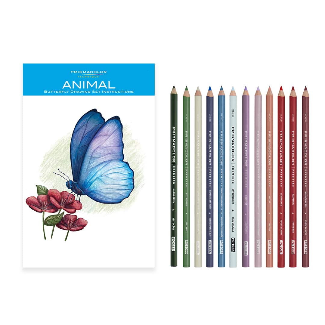 Prismacolor&#xAE; Technique&#x2122; 12-Piece Animal Drawing Set