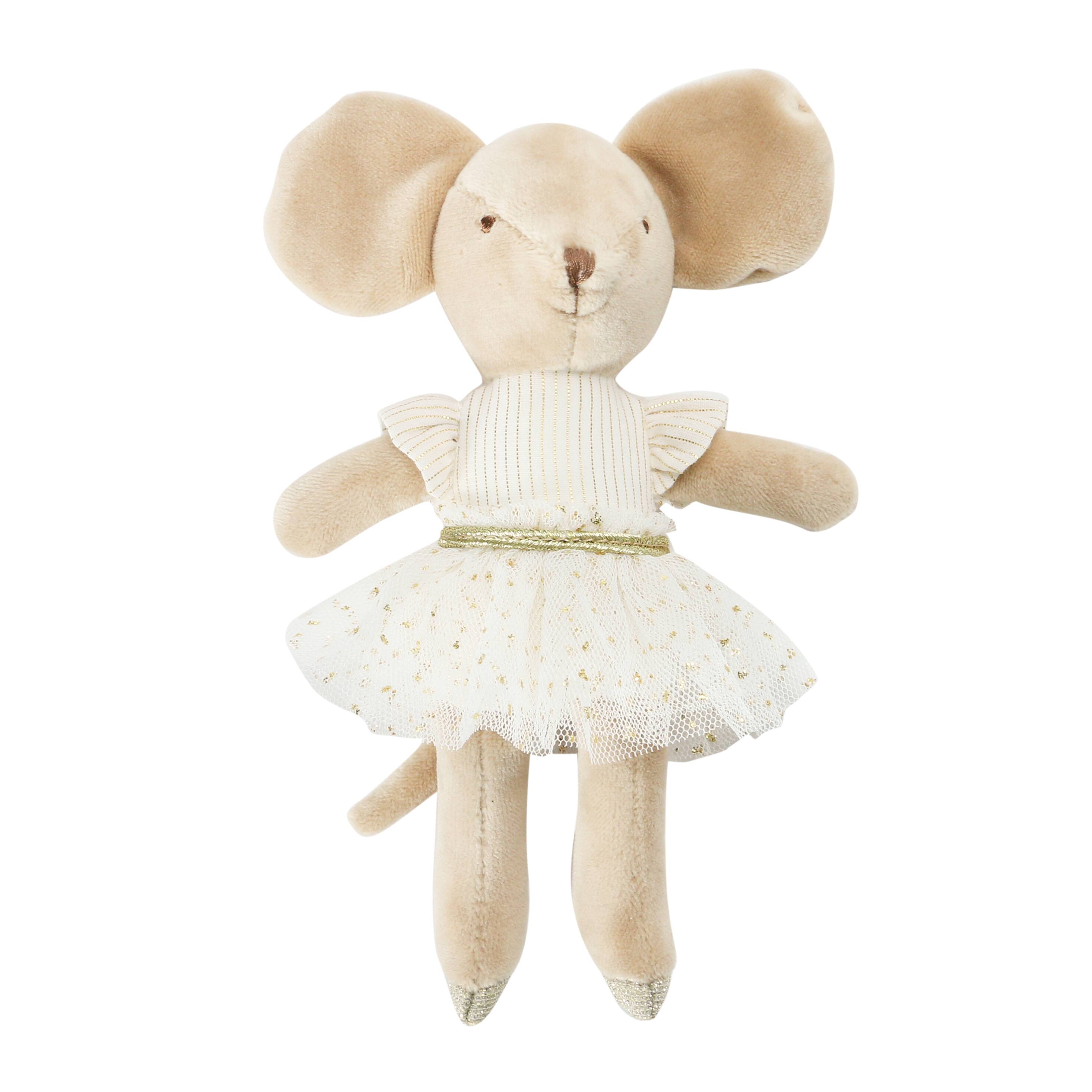 Hello Honey&#xAE; White &#x26; Brown Polyester Stuffed Animal Set
