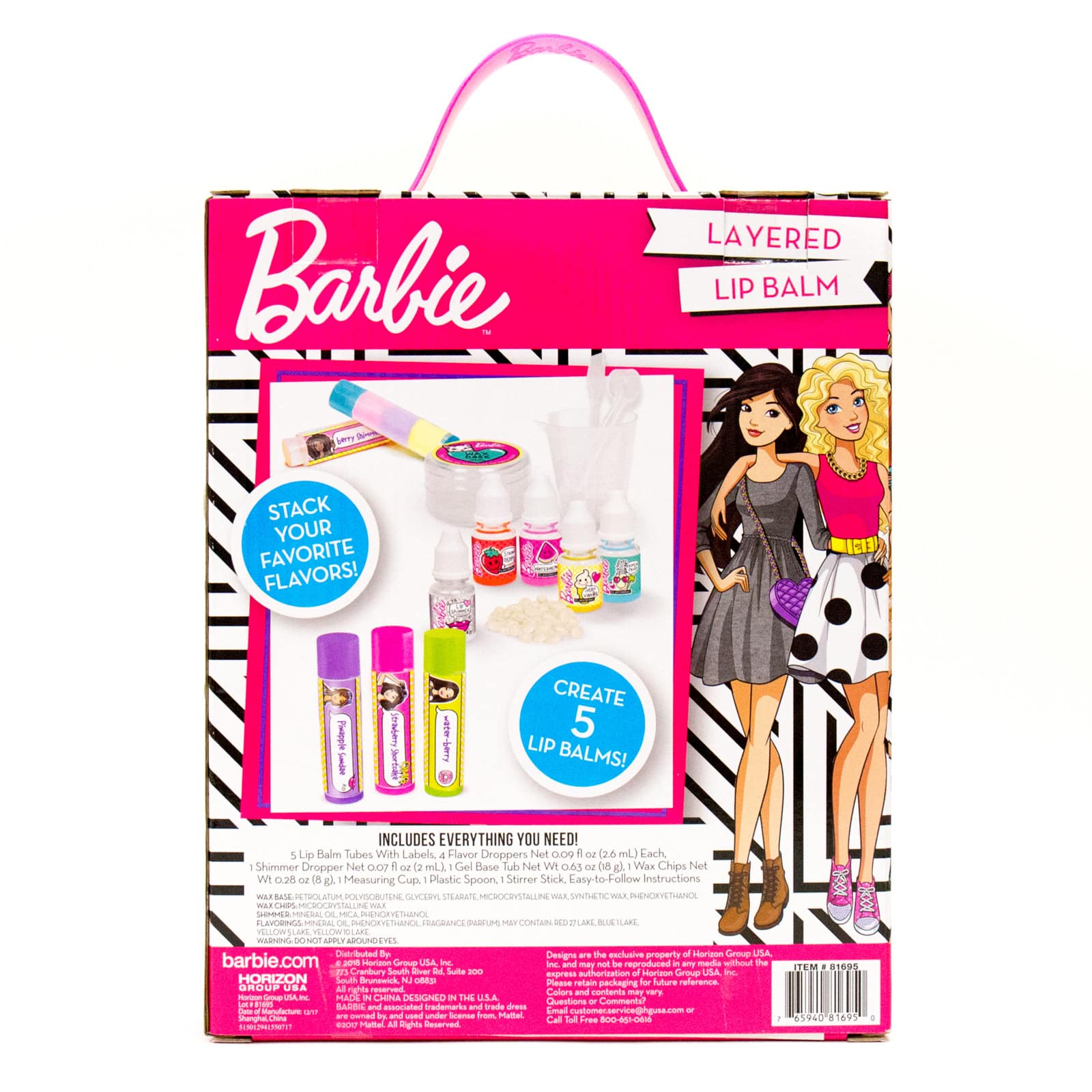 Barbie&#x2122; Layered Lip Balm Kit