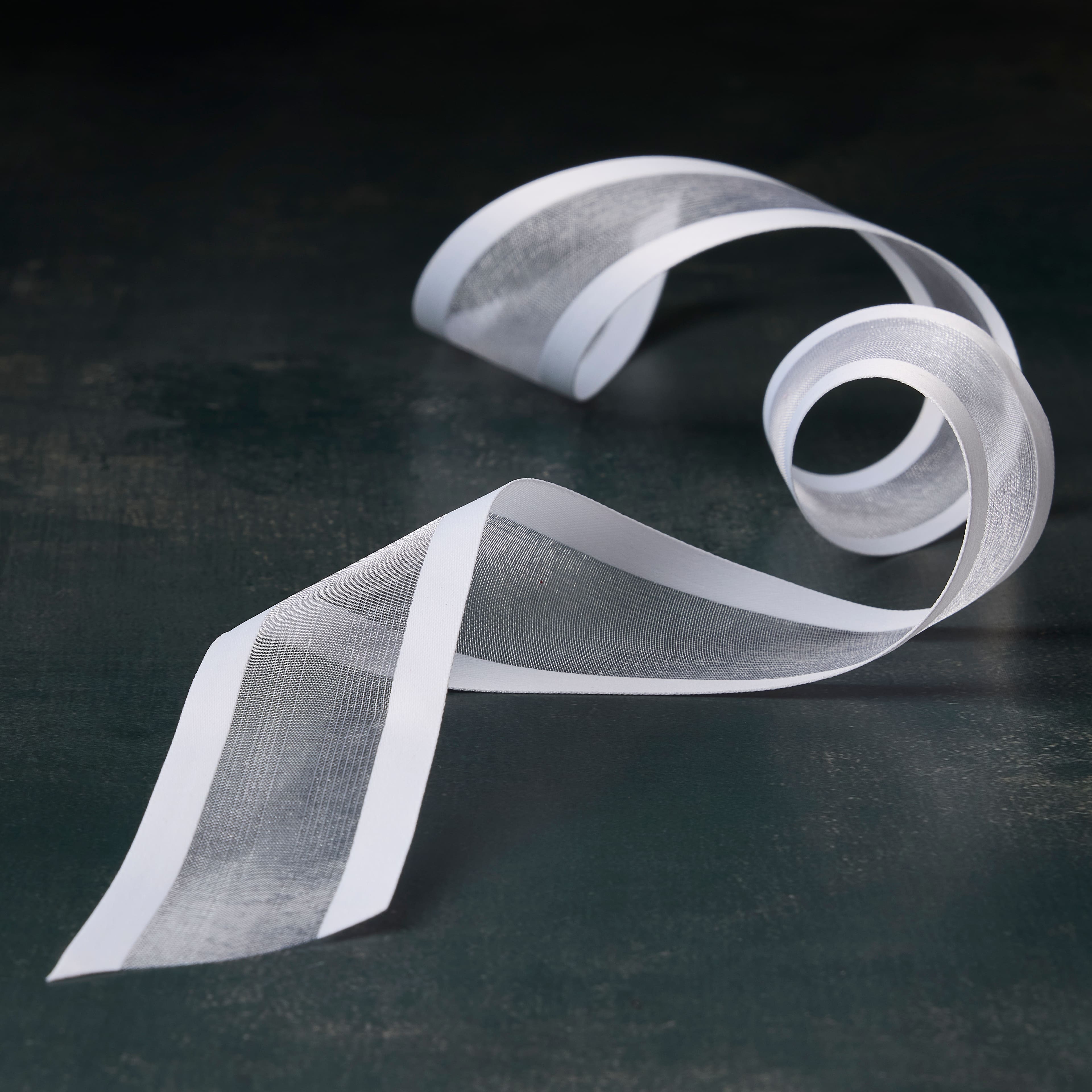 1.5&#x22; x 3yd. Sheer with Satin Edge Ribbon by Celebrate It&#xAE; Classic