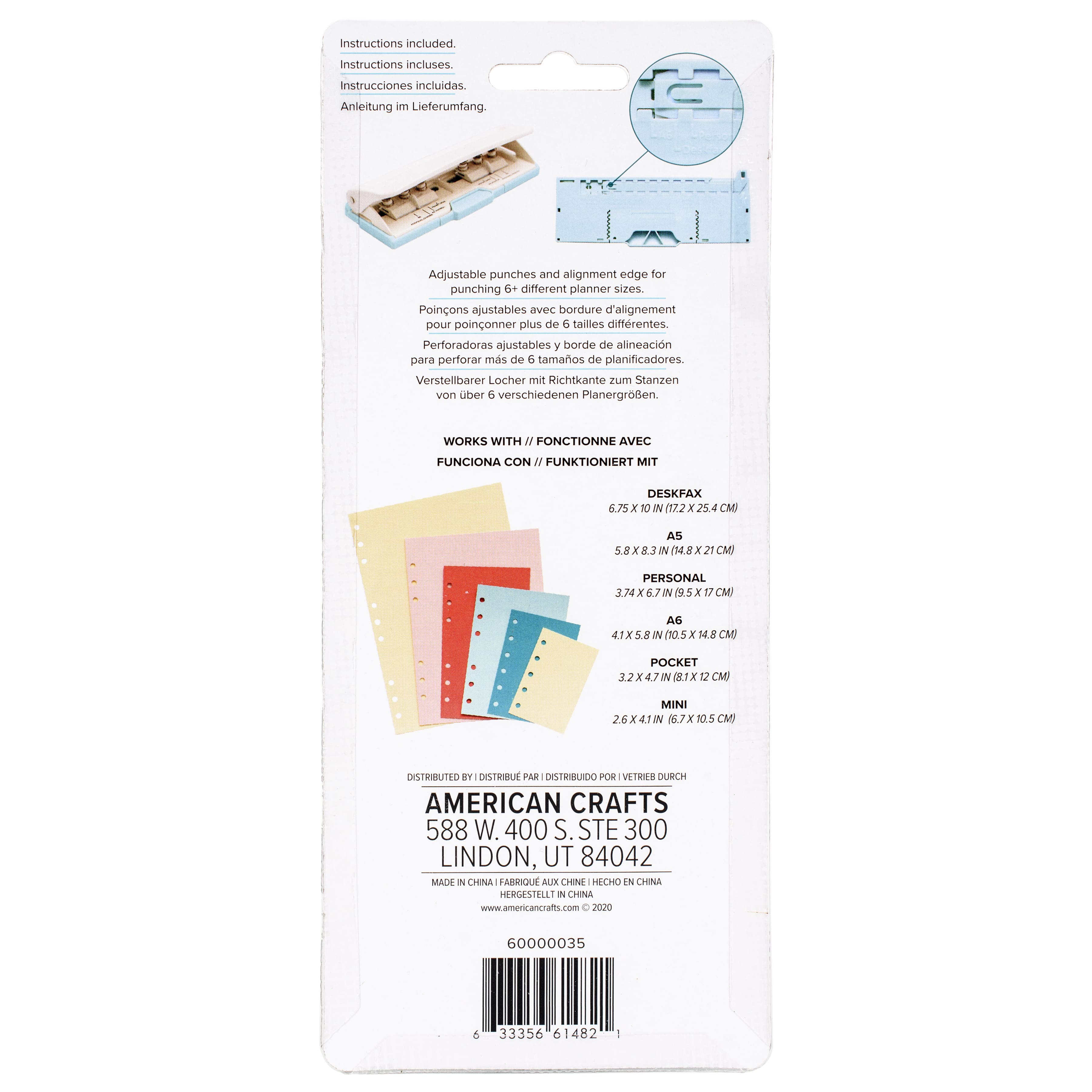 We R Memory Keepers&#xAE; 6-Hole Punch for Planners