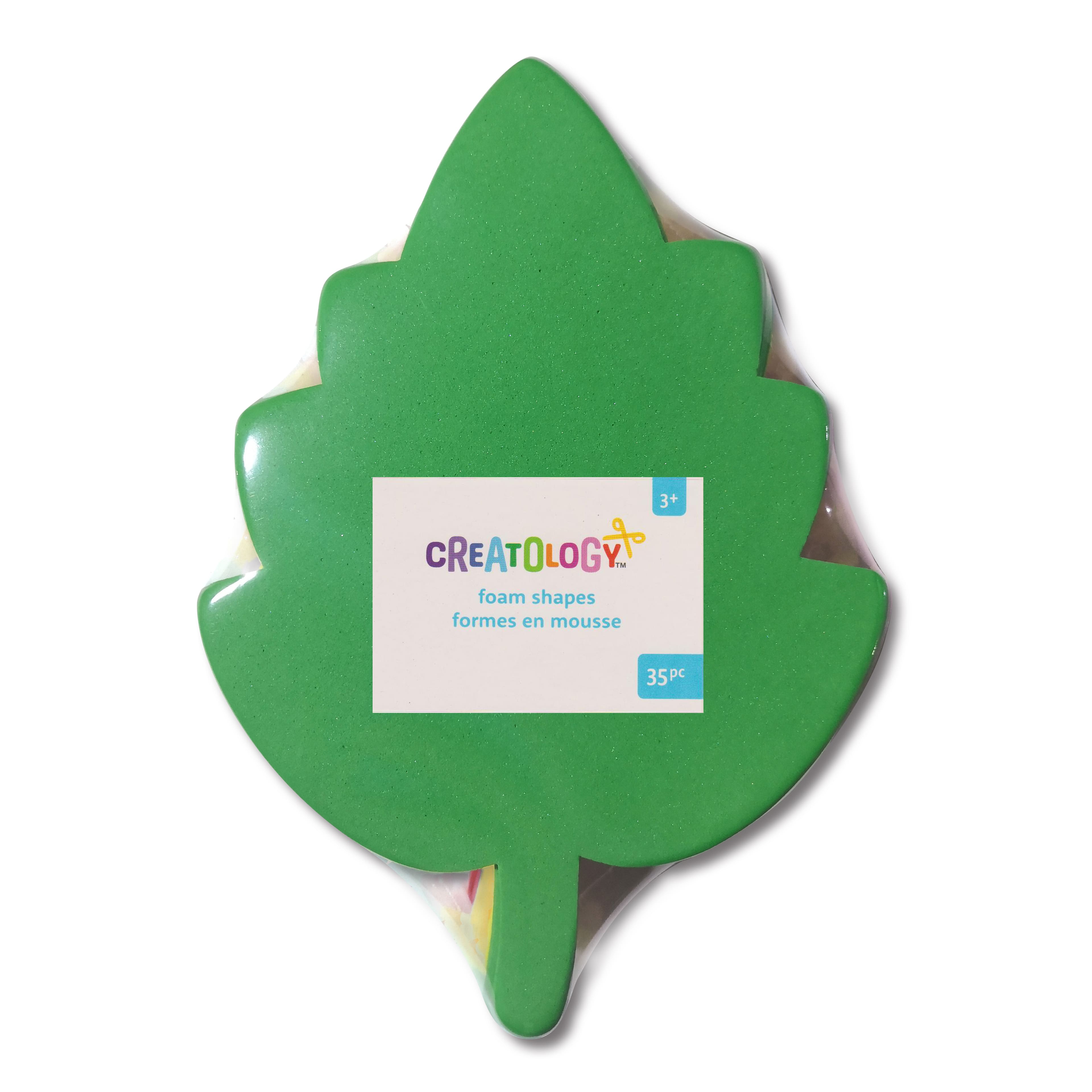 12 Packs: 35 ct. (420 total) 6.5" Leaf Foam Shapes by Creatology™