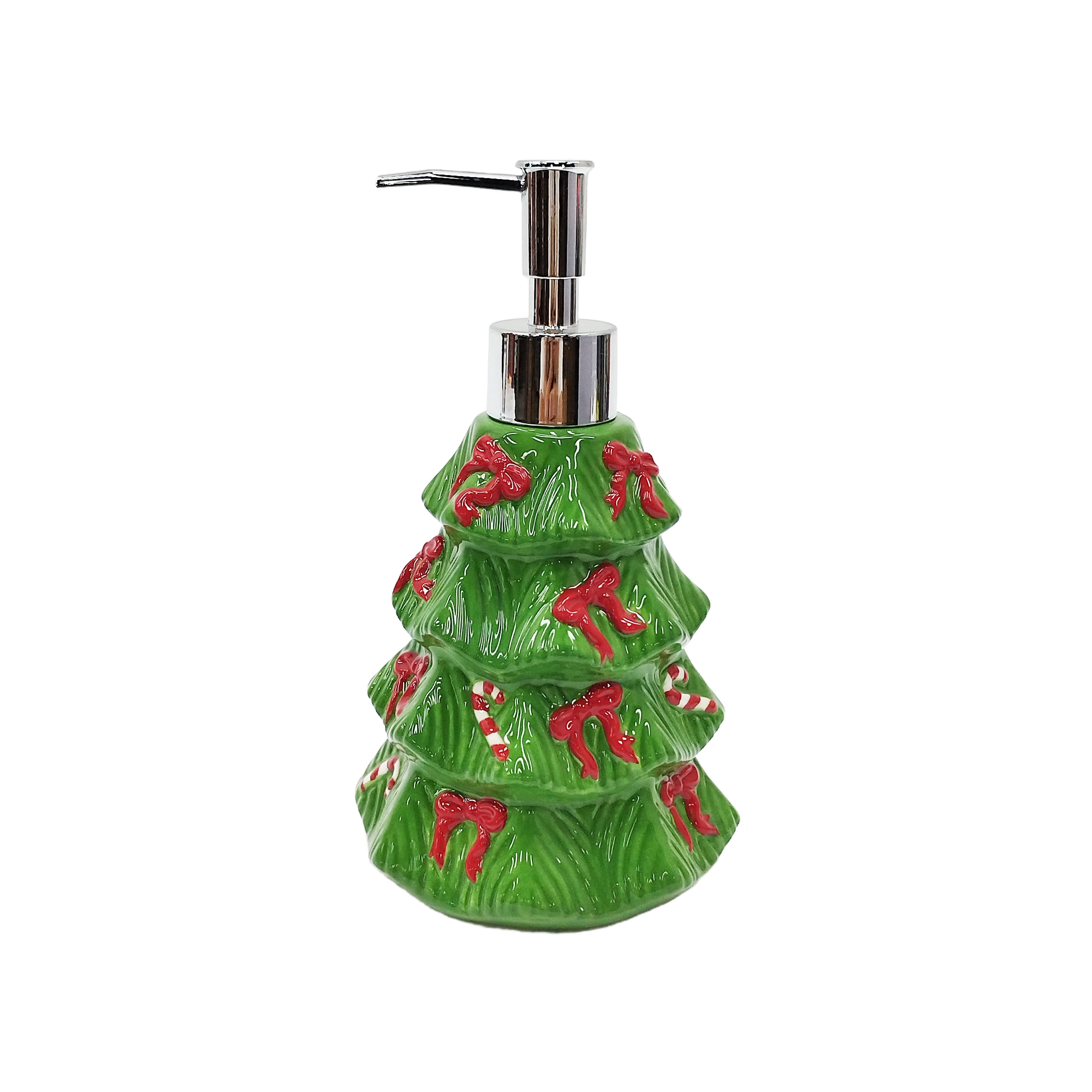 11.5oz. Green Christmas Tree Soap Dispenser by Ashland&#xAE;