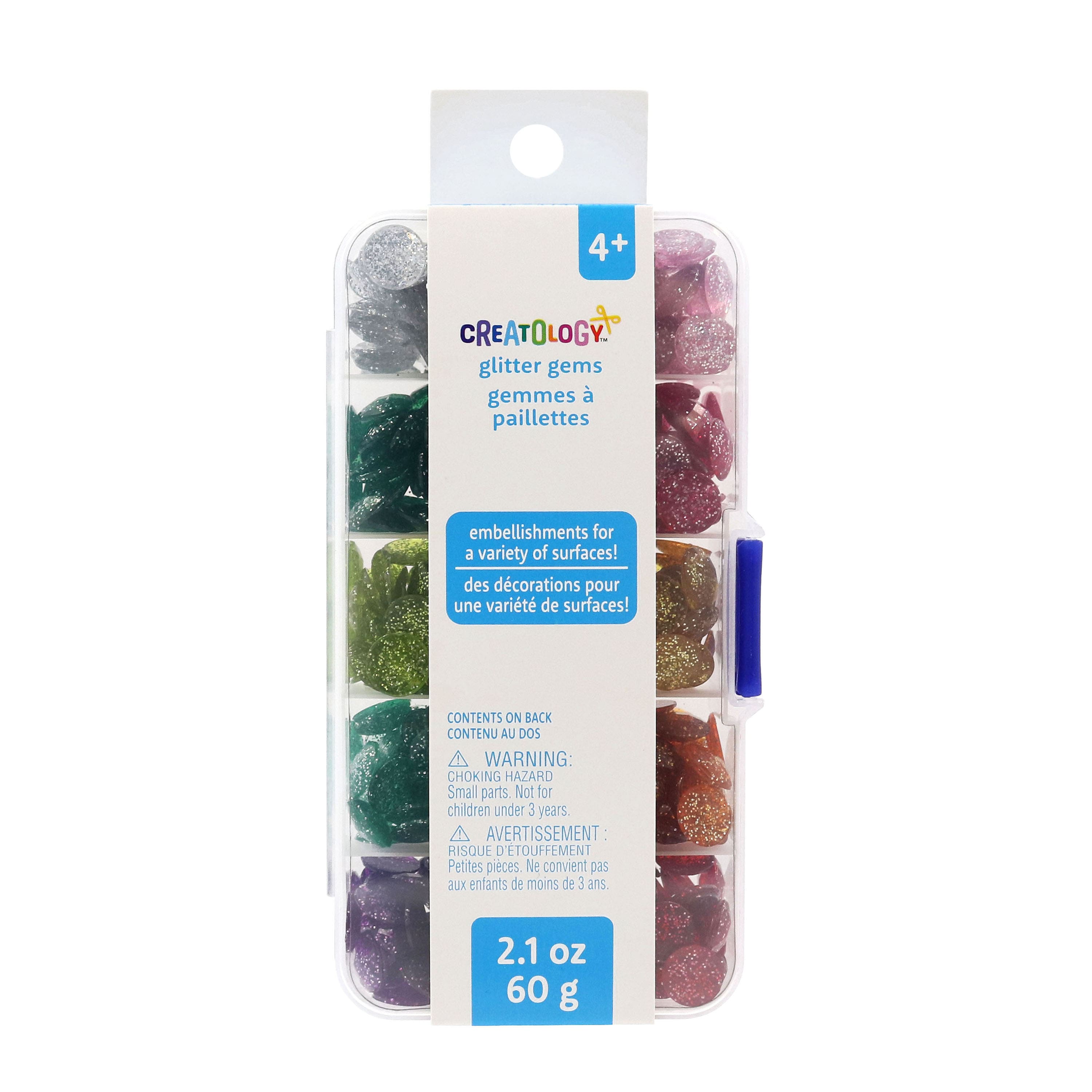 Glitter Gems 10 Compartment Box by Creatology™