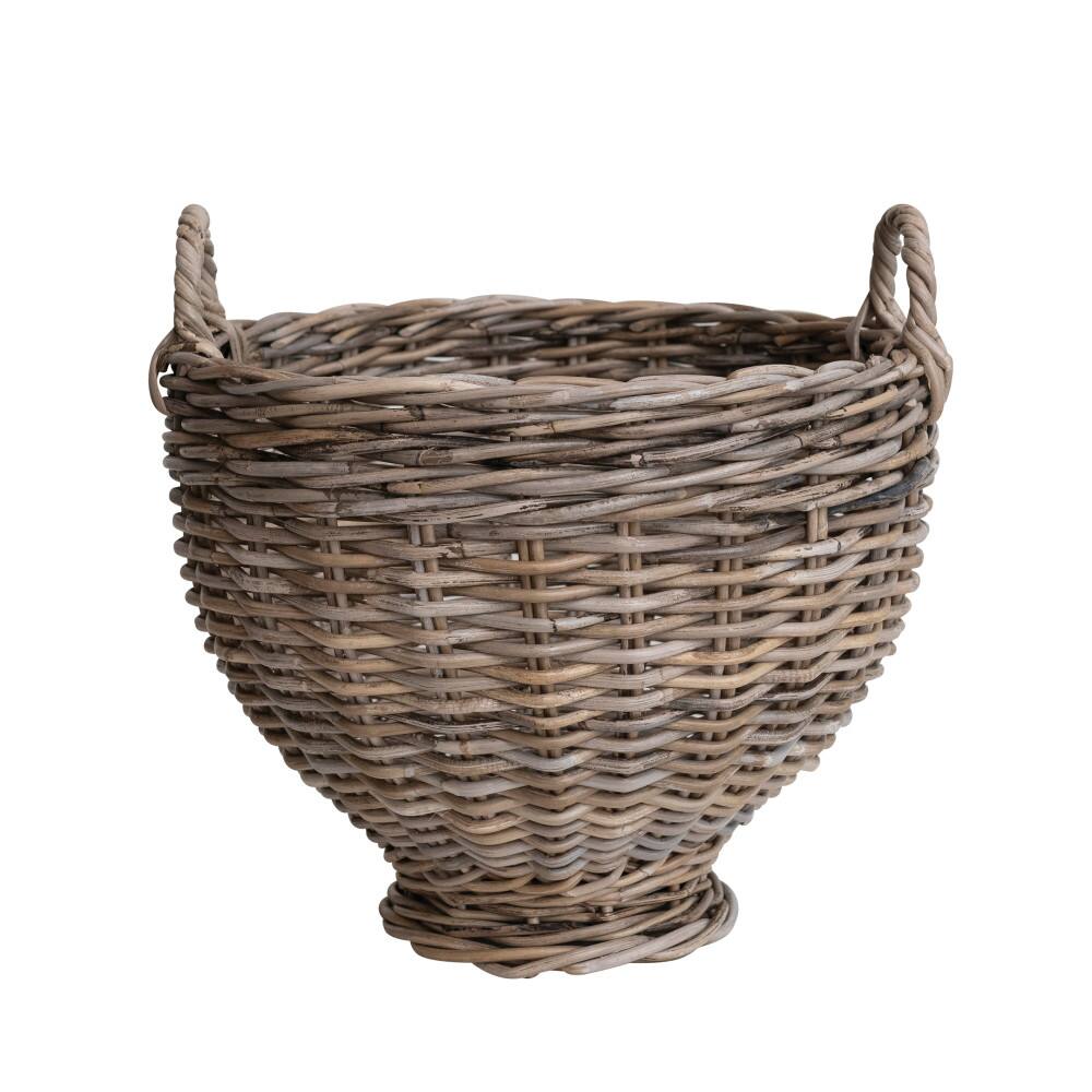 Hello Honey® Medium Natural Woven Rattan Storage Basket