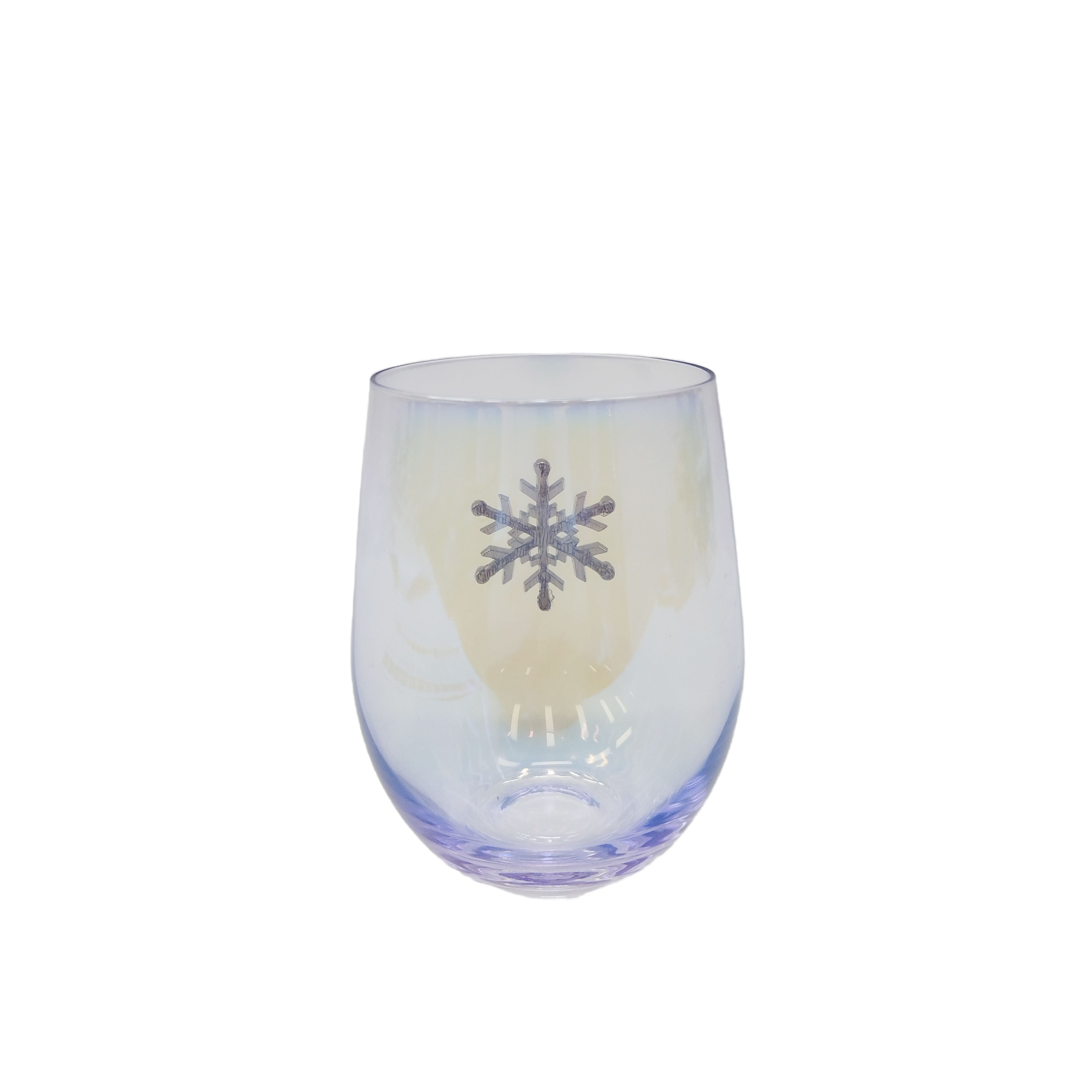 17.5oz. Snowflake Glass Drinkware by Ashland&#xAE;