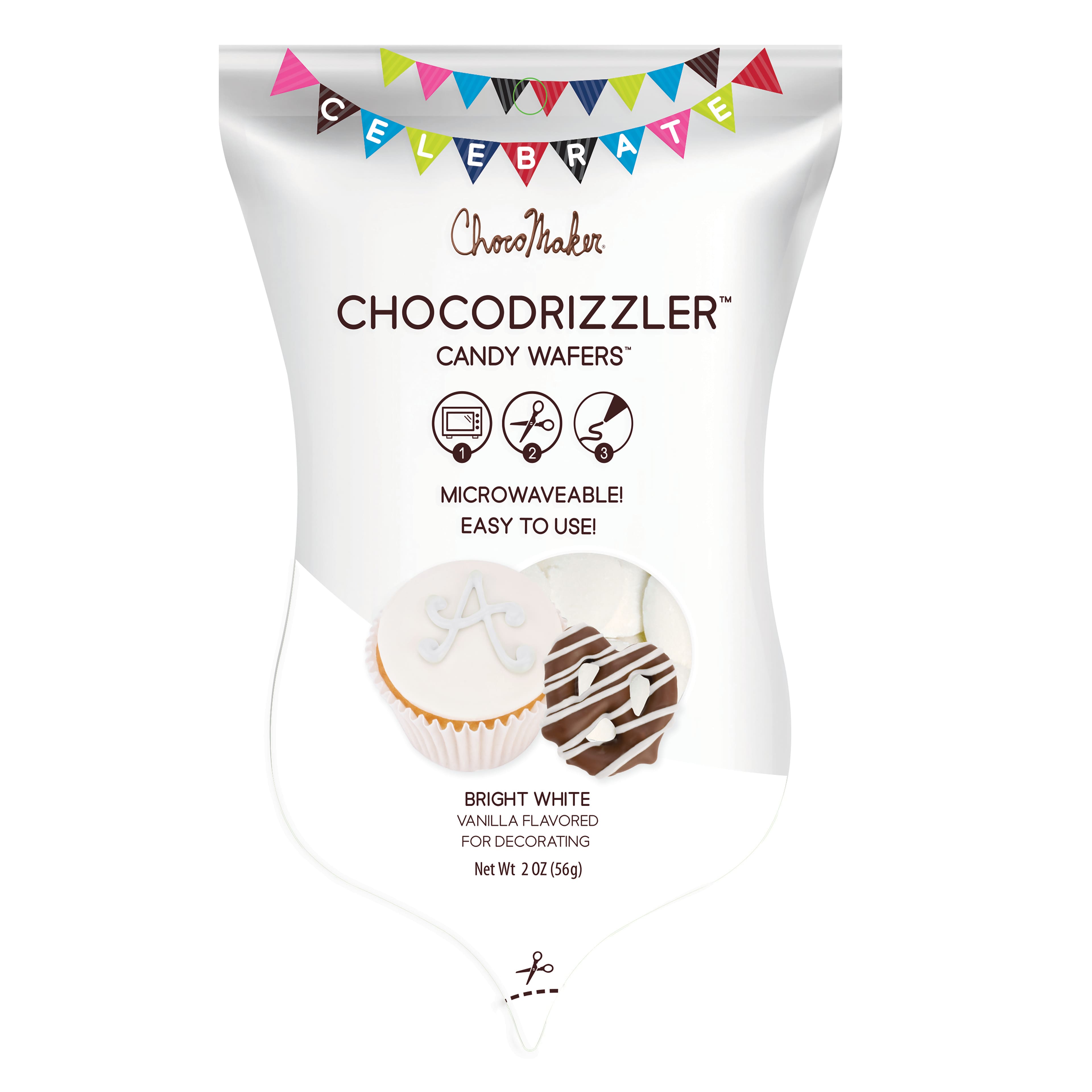 ChocoMaker&#xAE; ChocoDrizzler&#x2122; Microwaveable Candy Wafers