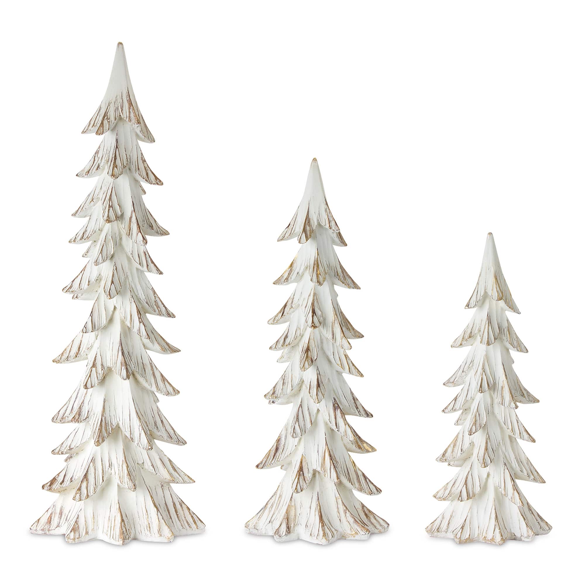White Tree Set, 15", 18.5" & 24"