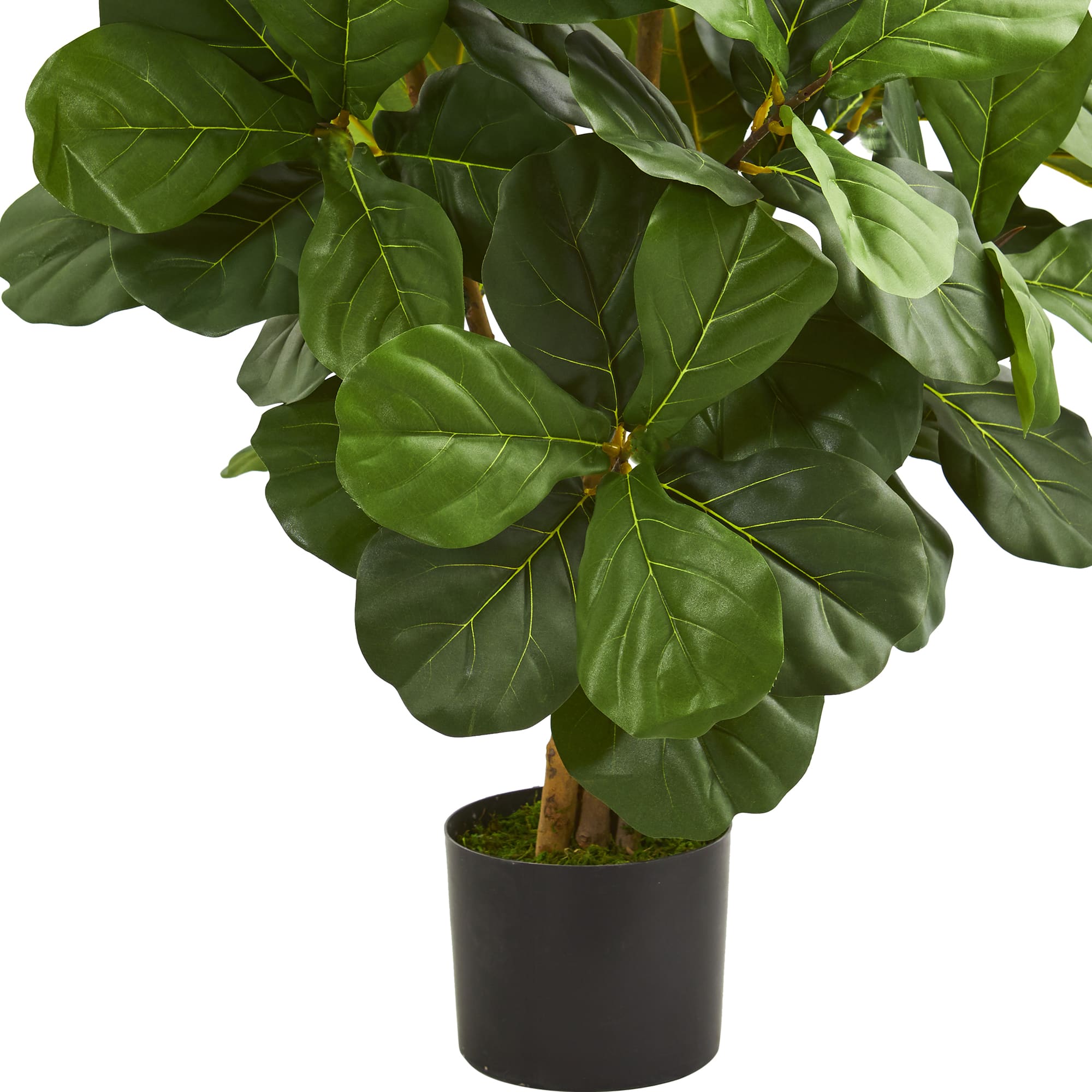 3.5ft. Potted Green Fiddle Leaf Fig Artificial Tree