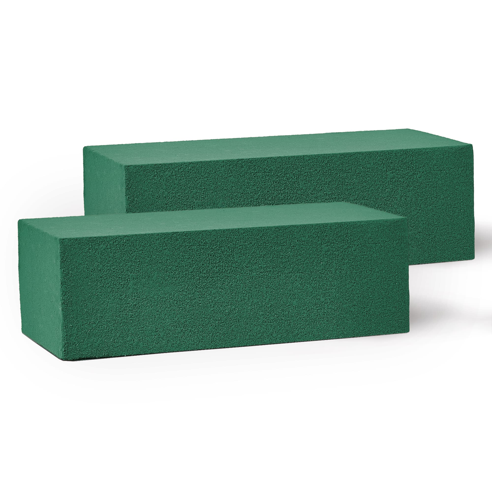 Factory Direct Craft Bulk Case of Green Floral Foam Blocks | 96 Blocks