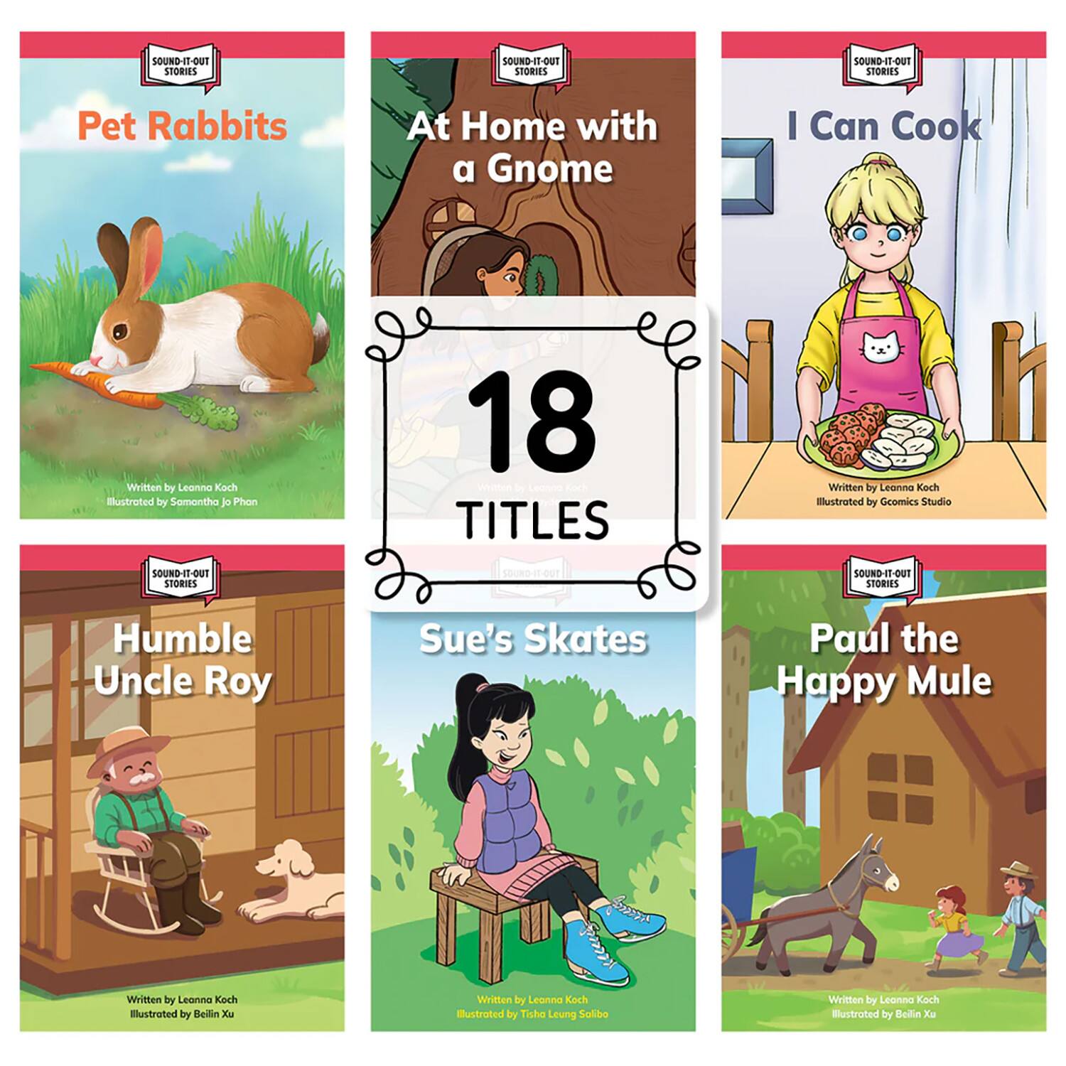 Creative Teaching Press® Sound-It-Out Stories Decodable Readers Set