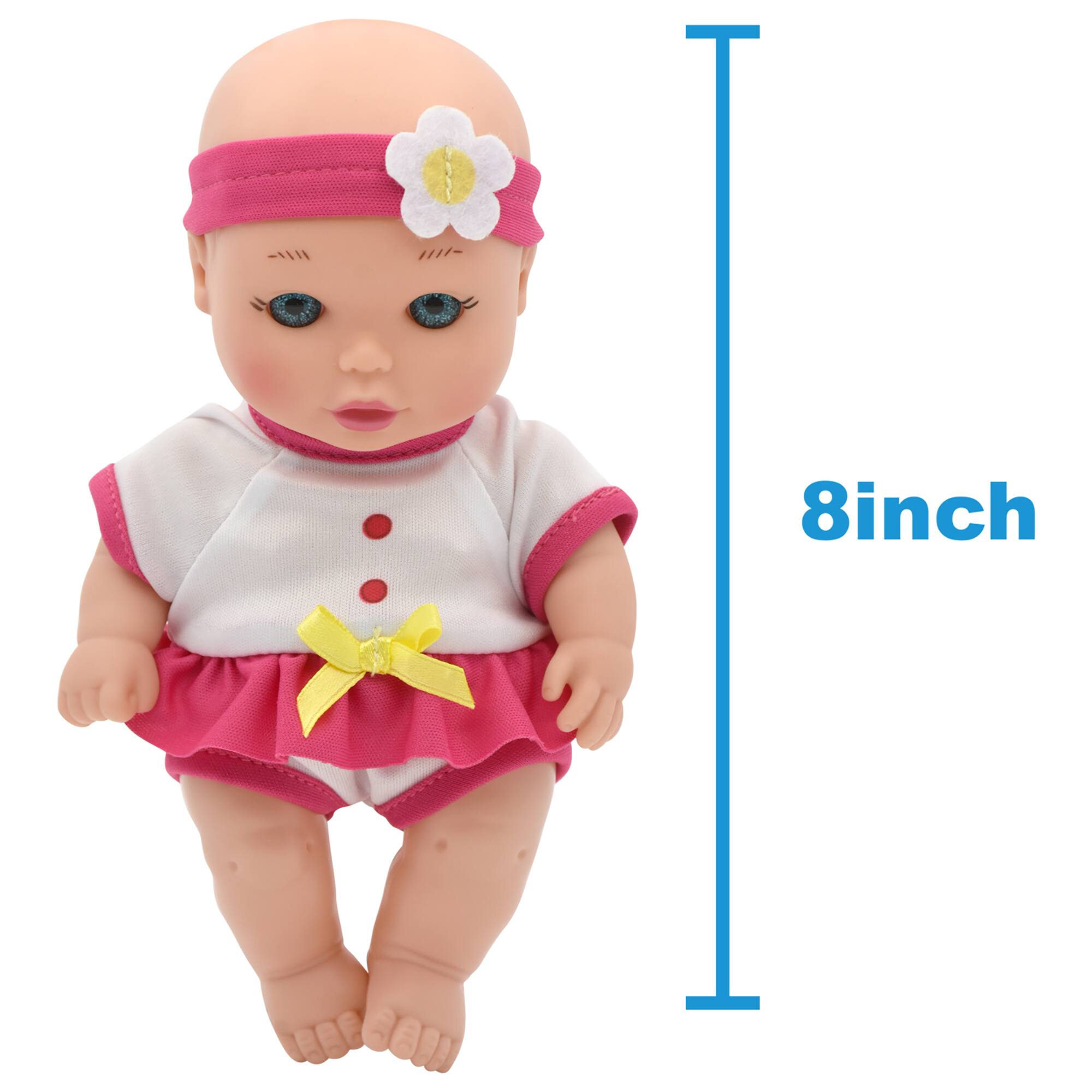 New Adventures Magic Nursery™ Love Buckets Bath Safe Baby Doll Playset