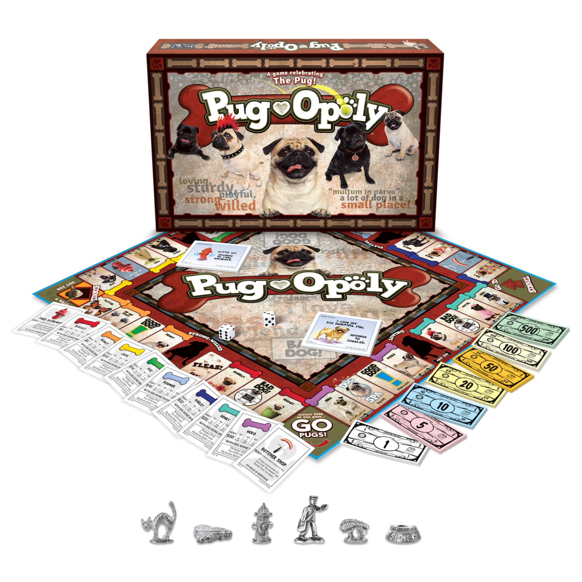 Late For The Sky Pug-Opoly™ Board Game